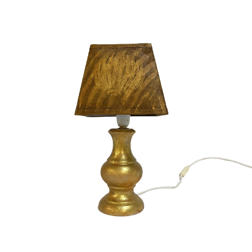 Lampe dorée