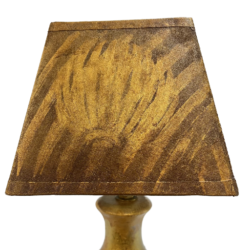 Lampe dorée