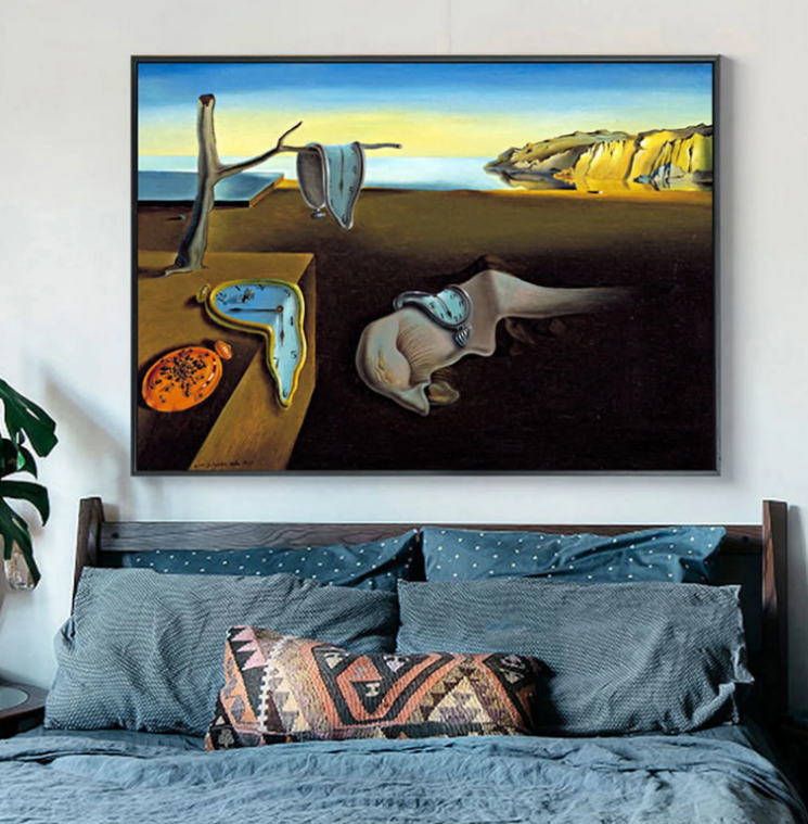 The Persistence of Memory by Salvador Dali Reproduction
