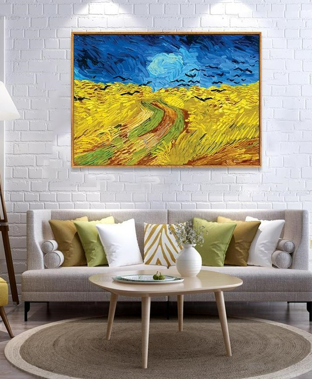 Wheatfield with Crows by Vincent Van Gogh reproduction
