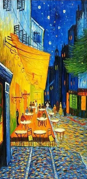 Café Terrace at Night (Café le soir) by Vincent Van Gogh reproduction