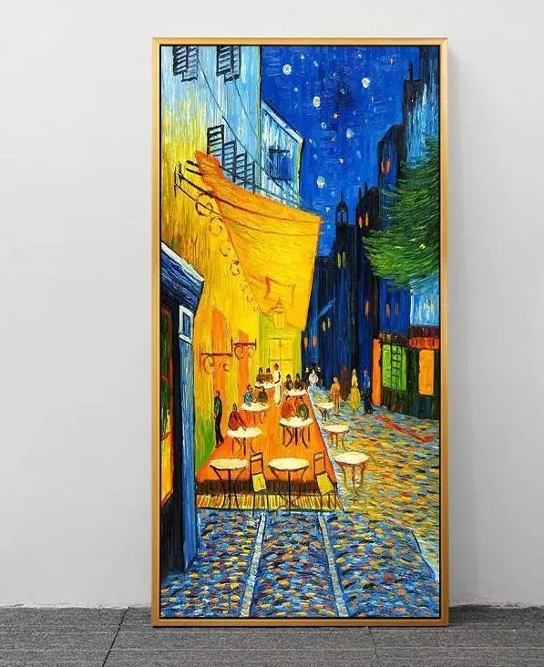 Café Terrace at Night (Café le soir) by Vincent Van Gogh reproduction