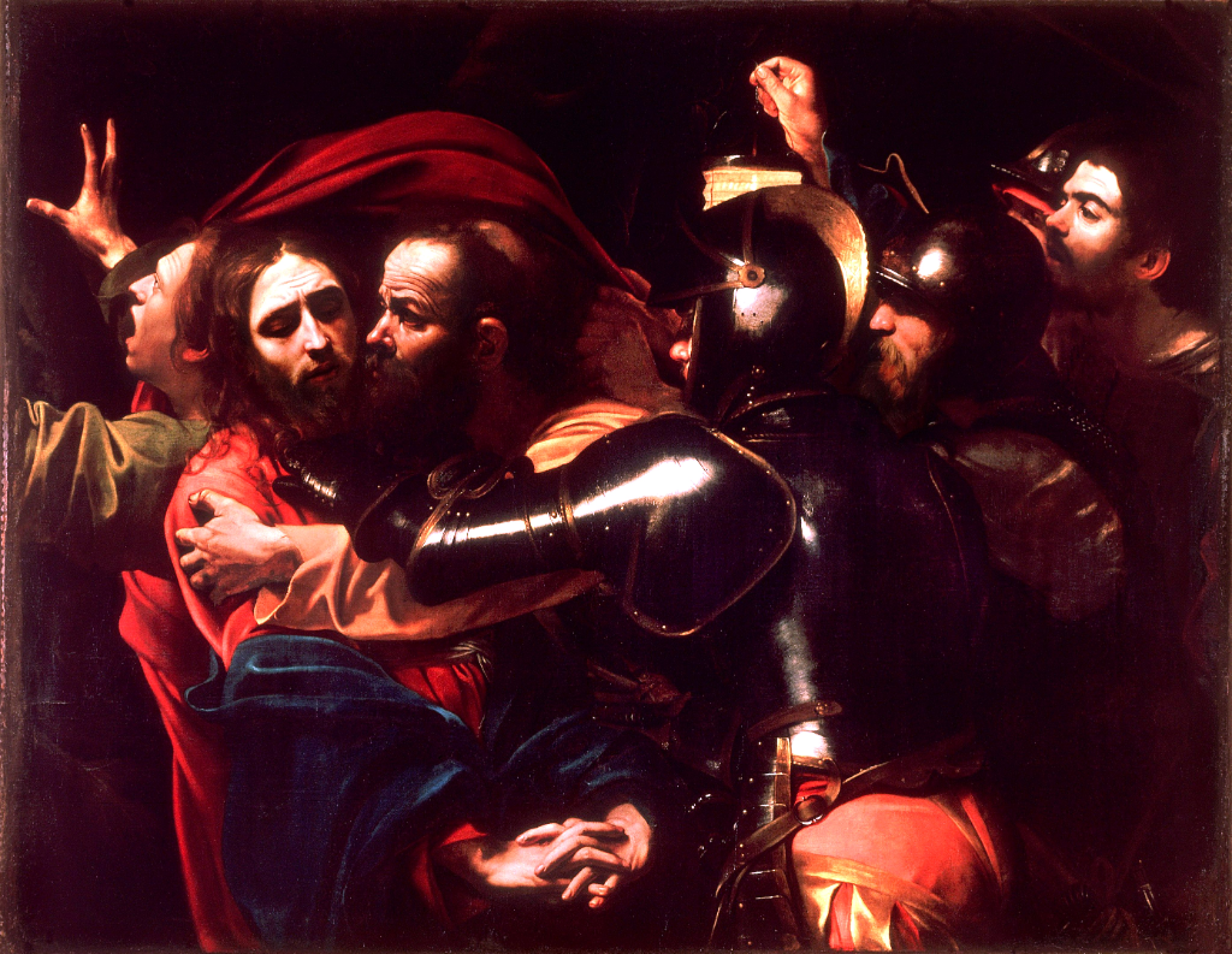 The Taking of Christ by Caravaggio reproduction