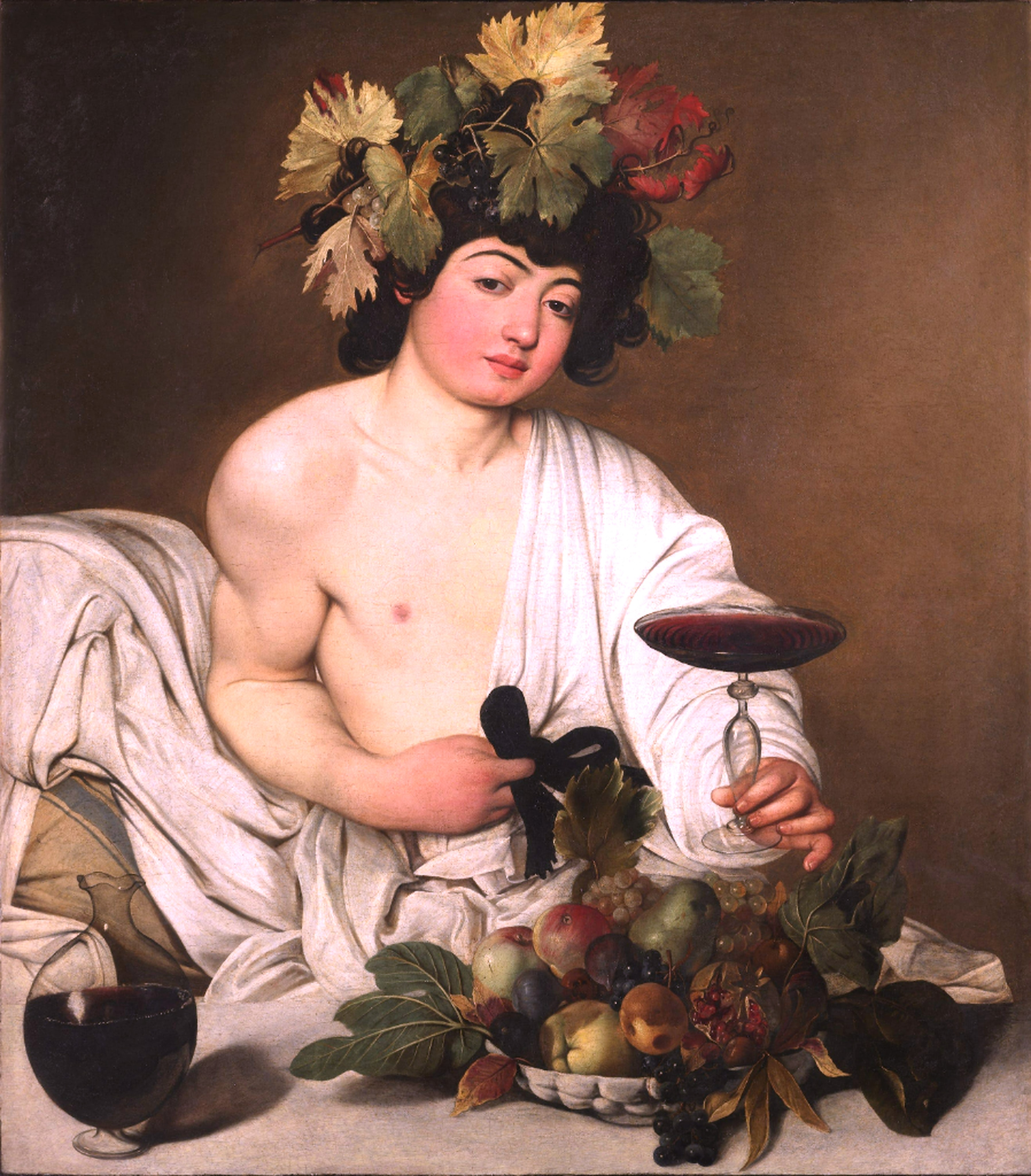 Bacchus by Caravaggio reproduction