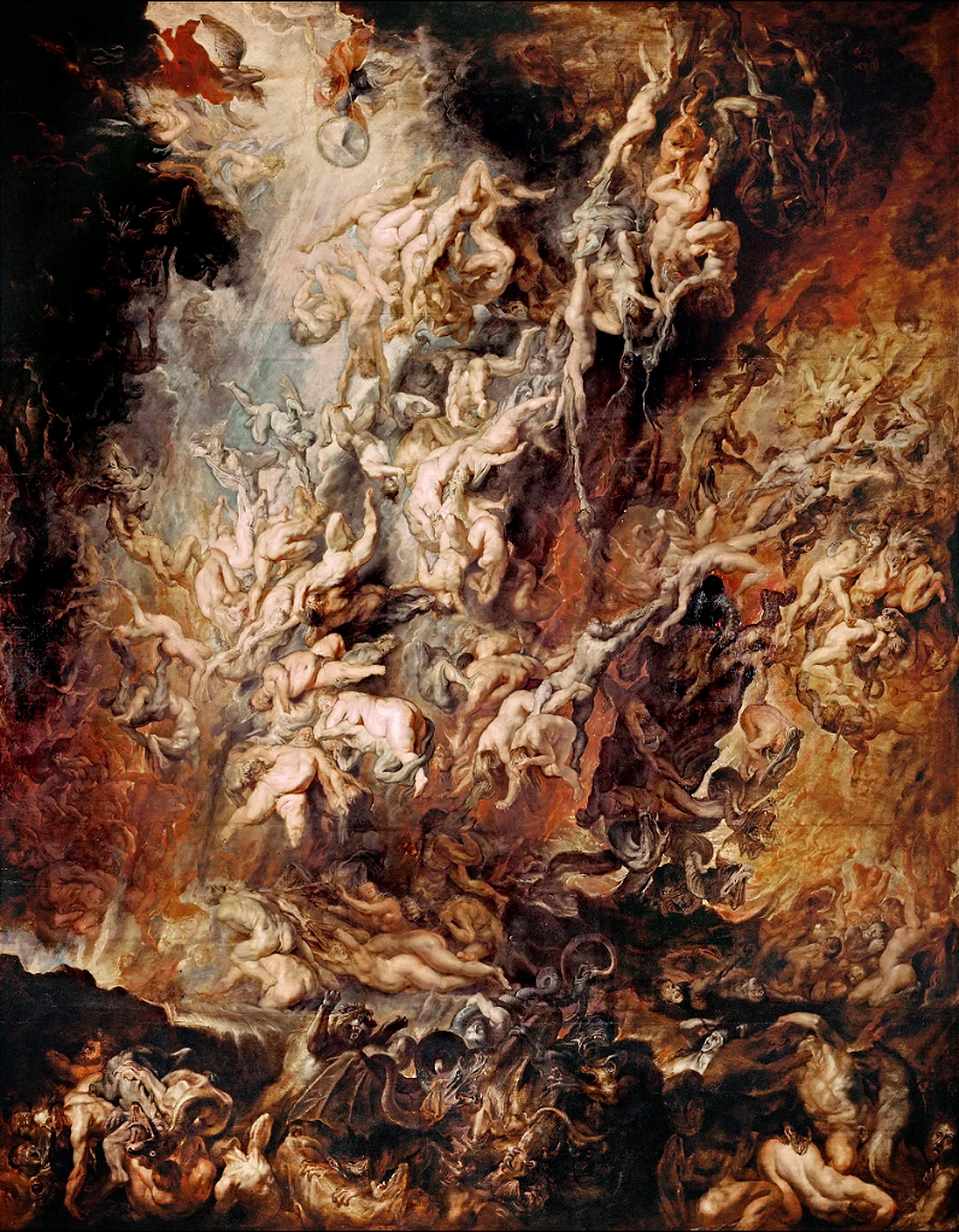 The Fall of the Damned by Peter Paul Rubens Reproduction