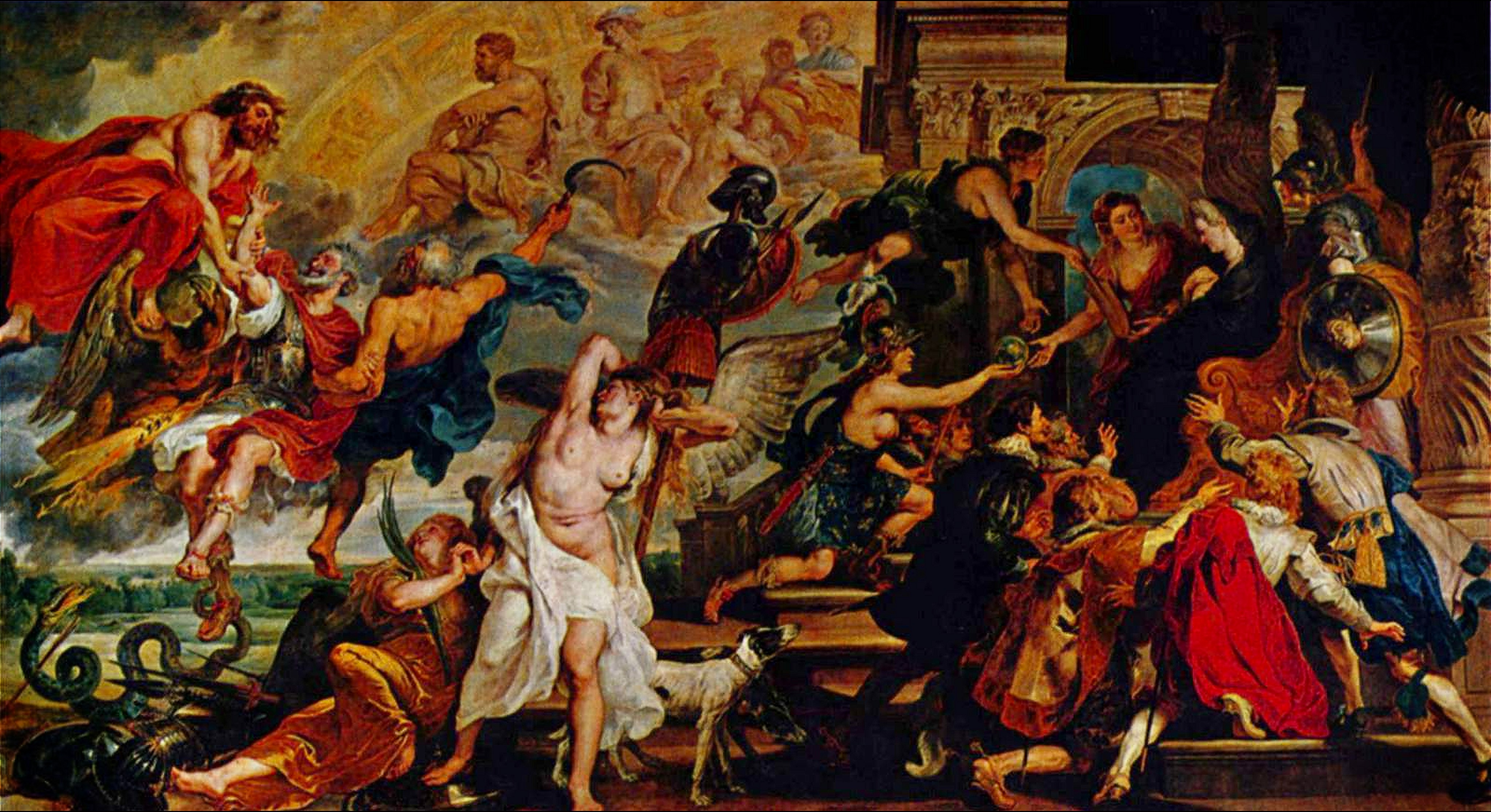  The Death of Henry IV and the Proclamation of the Regency of Marie de Medici by Peter Paul Rubens Reproduction