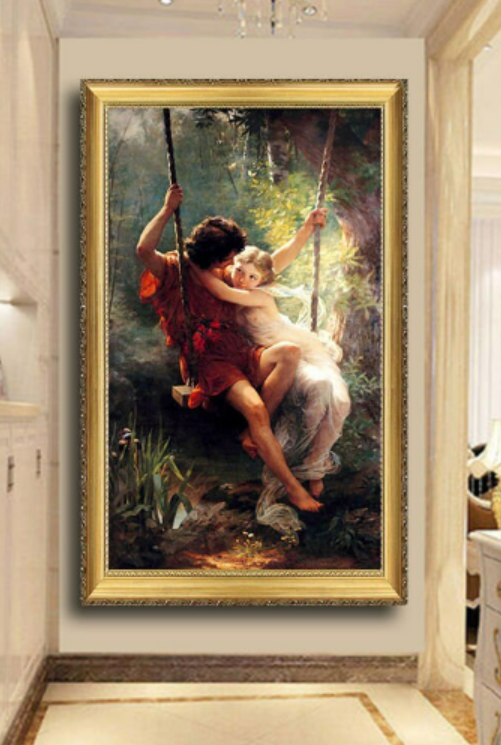 Springtime by Pierre-Auguste Cot reproduction