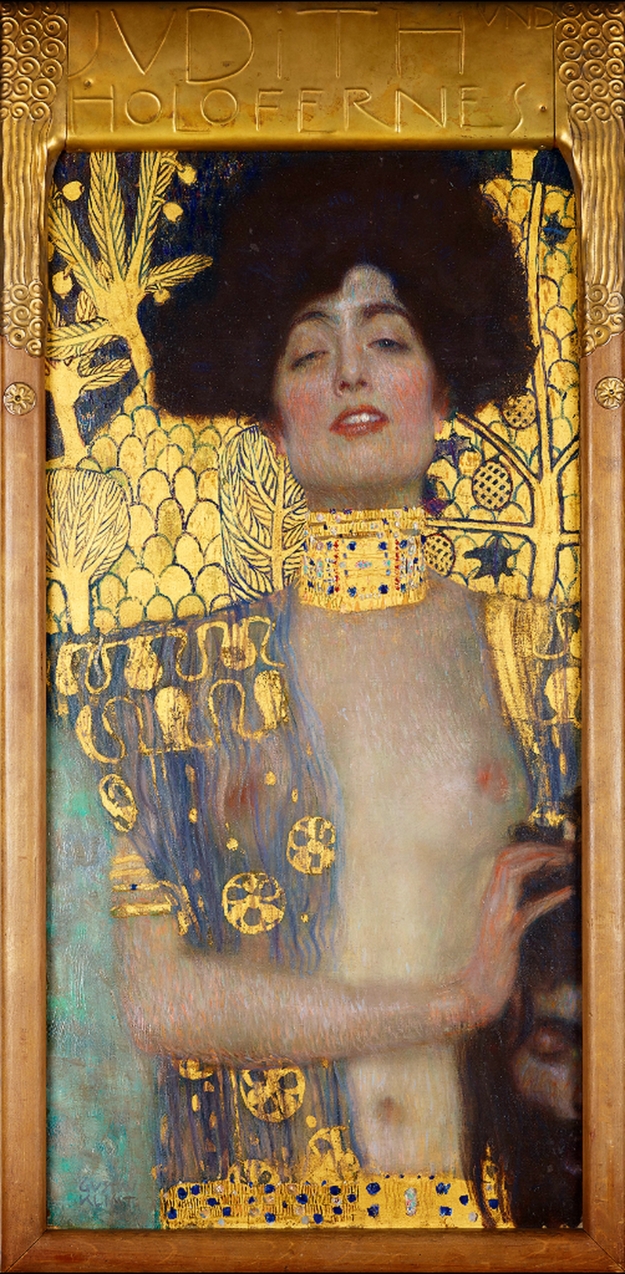 Judith and the Head of Holofernes by Gustav Klimt reproduction
