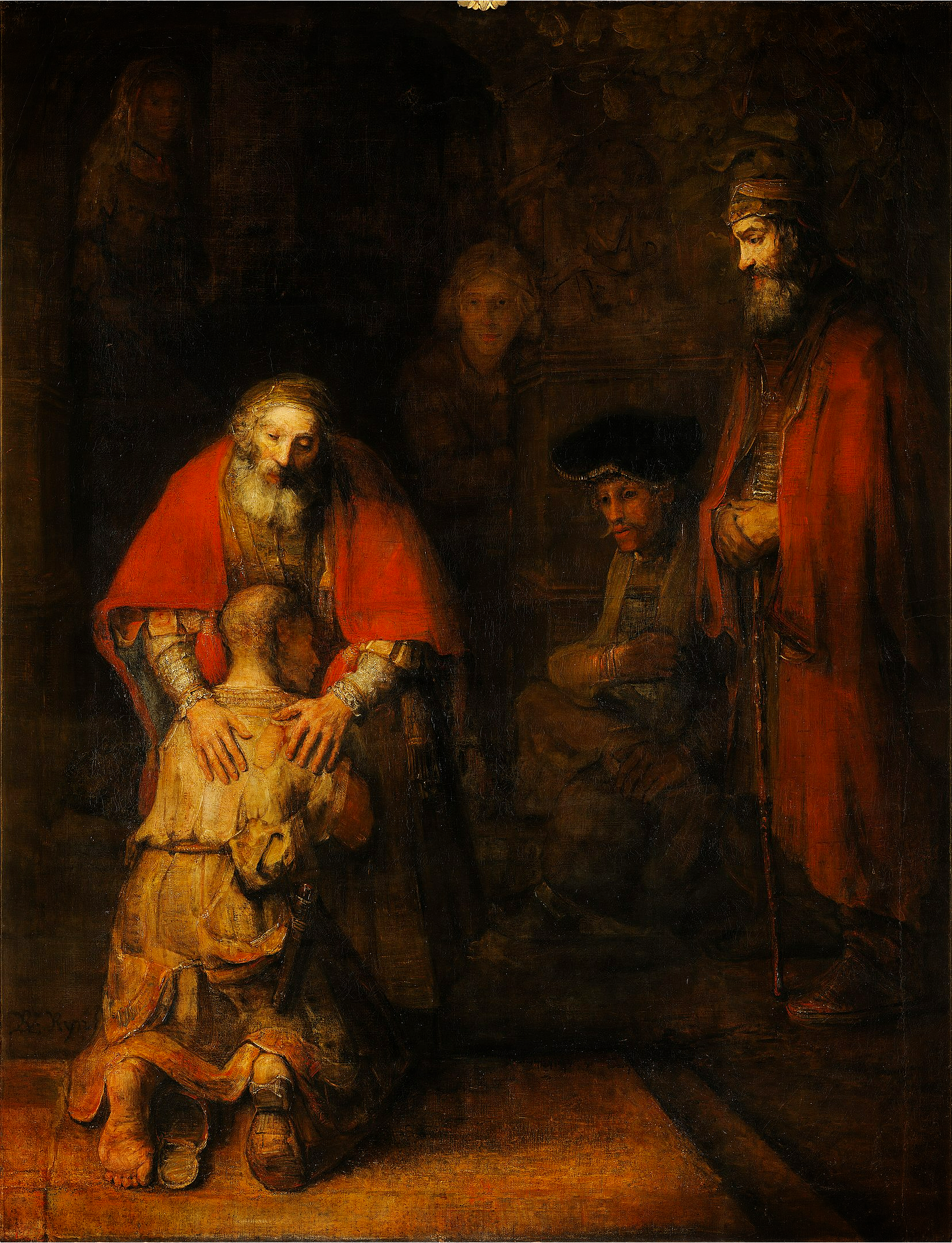 The Return of the Prodigal Son by Rembrandt Van Rijn reproduction