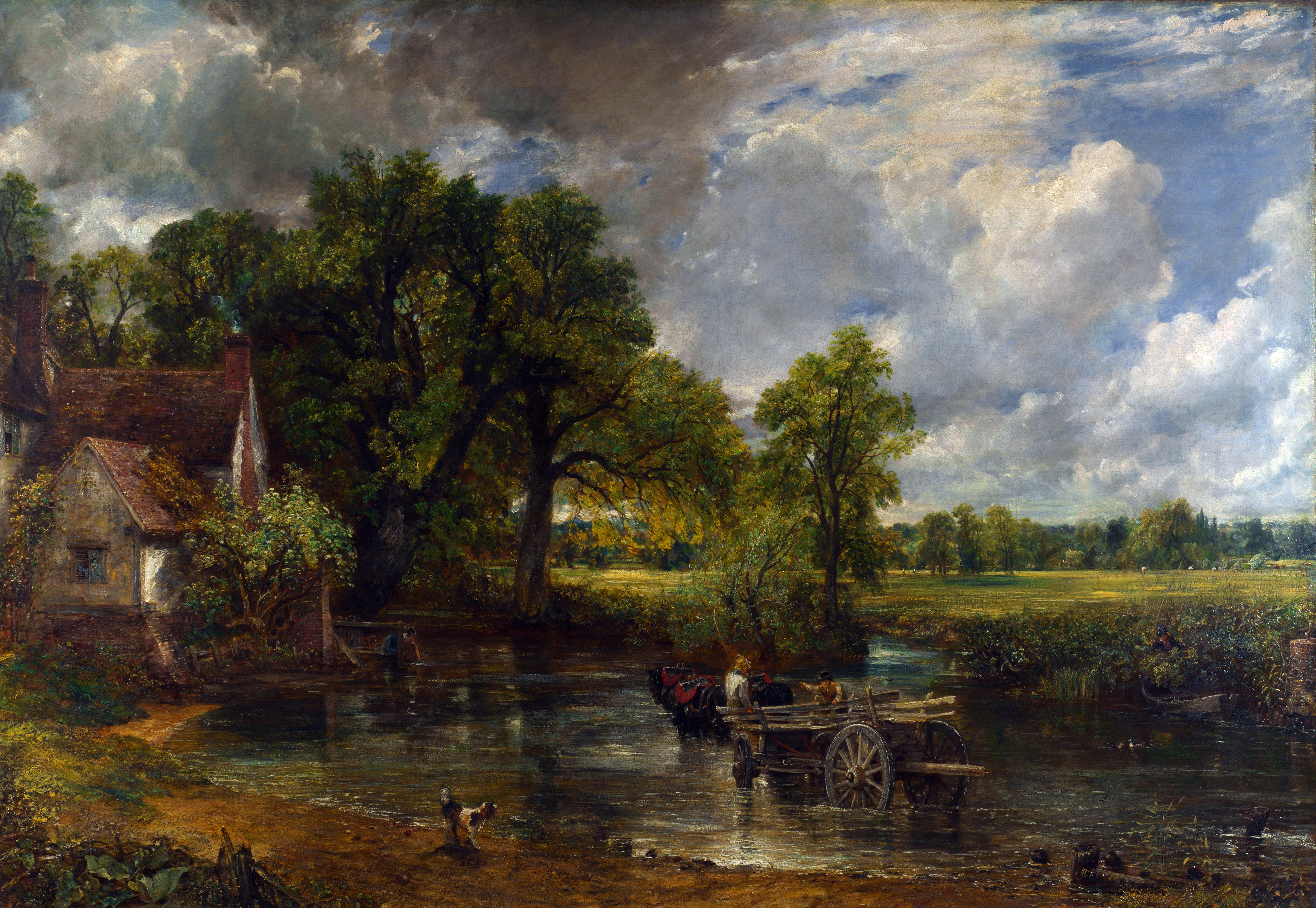 The Hay Wain by John Constable Reproduction