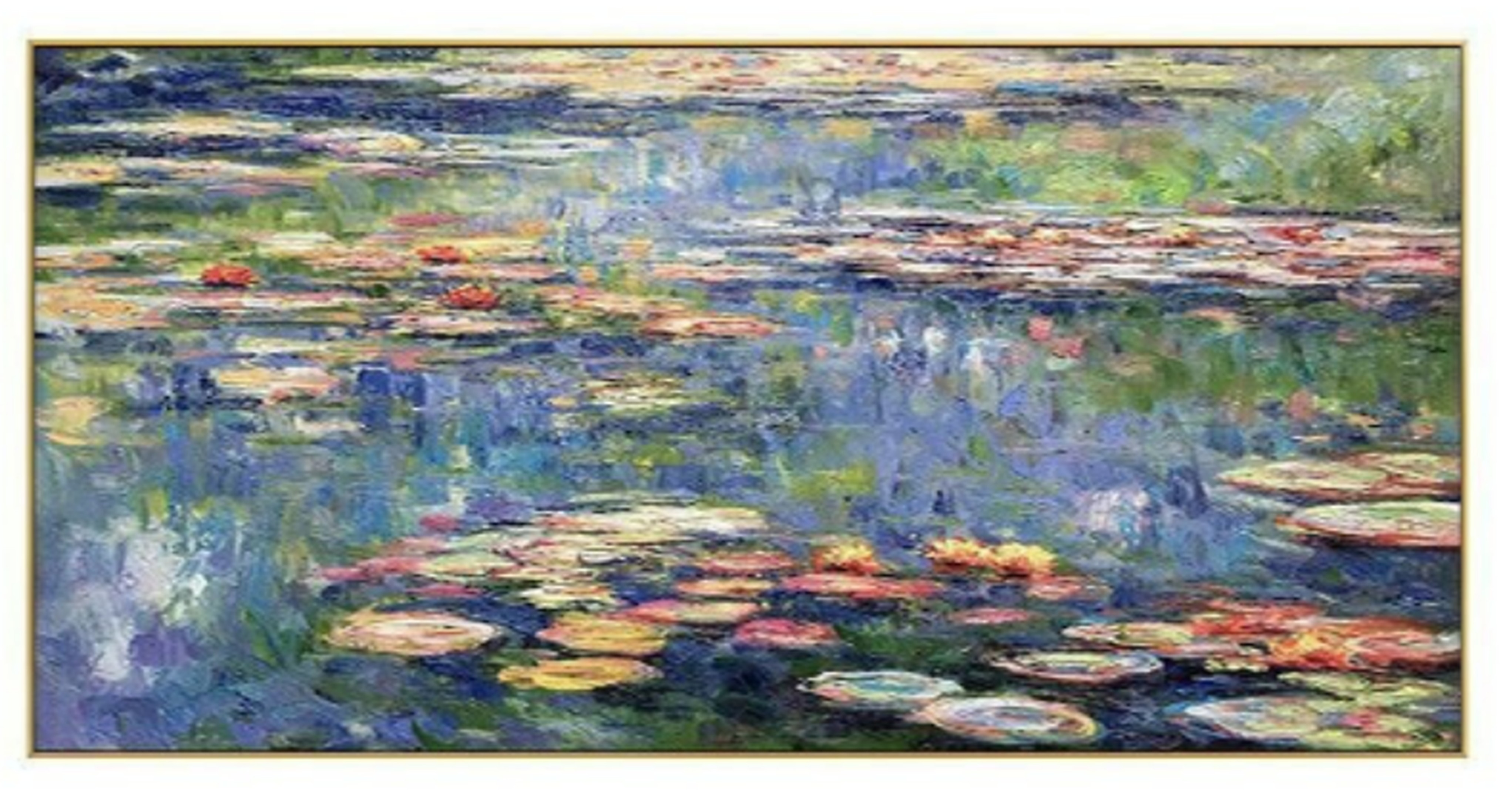 Water Lilies 1908 by Claude Monet Reproduction