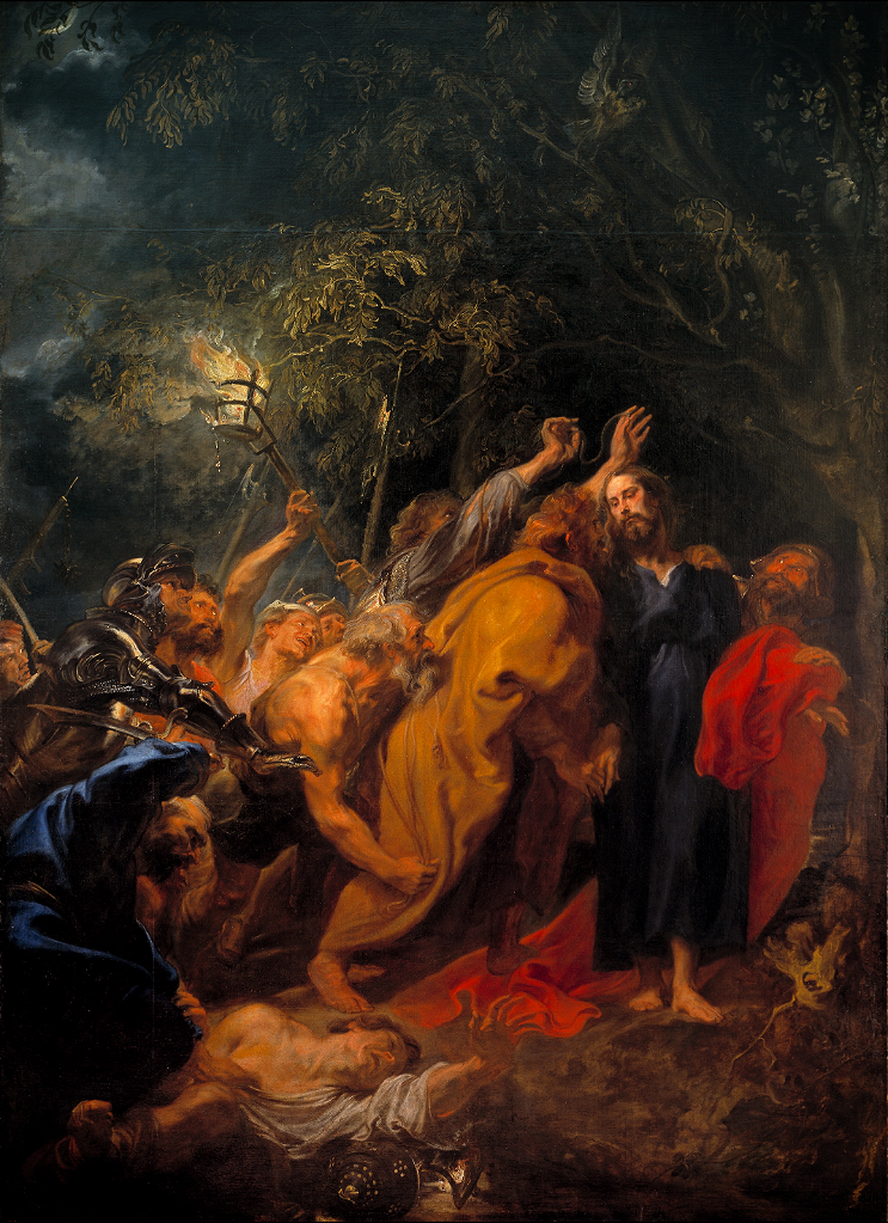 The Betrayal of Christ by Anthony van Dyck Reproduction