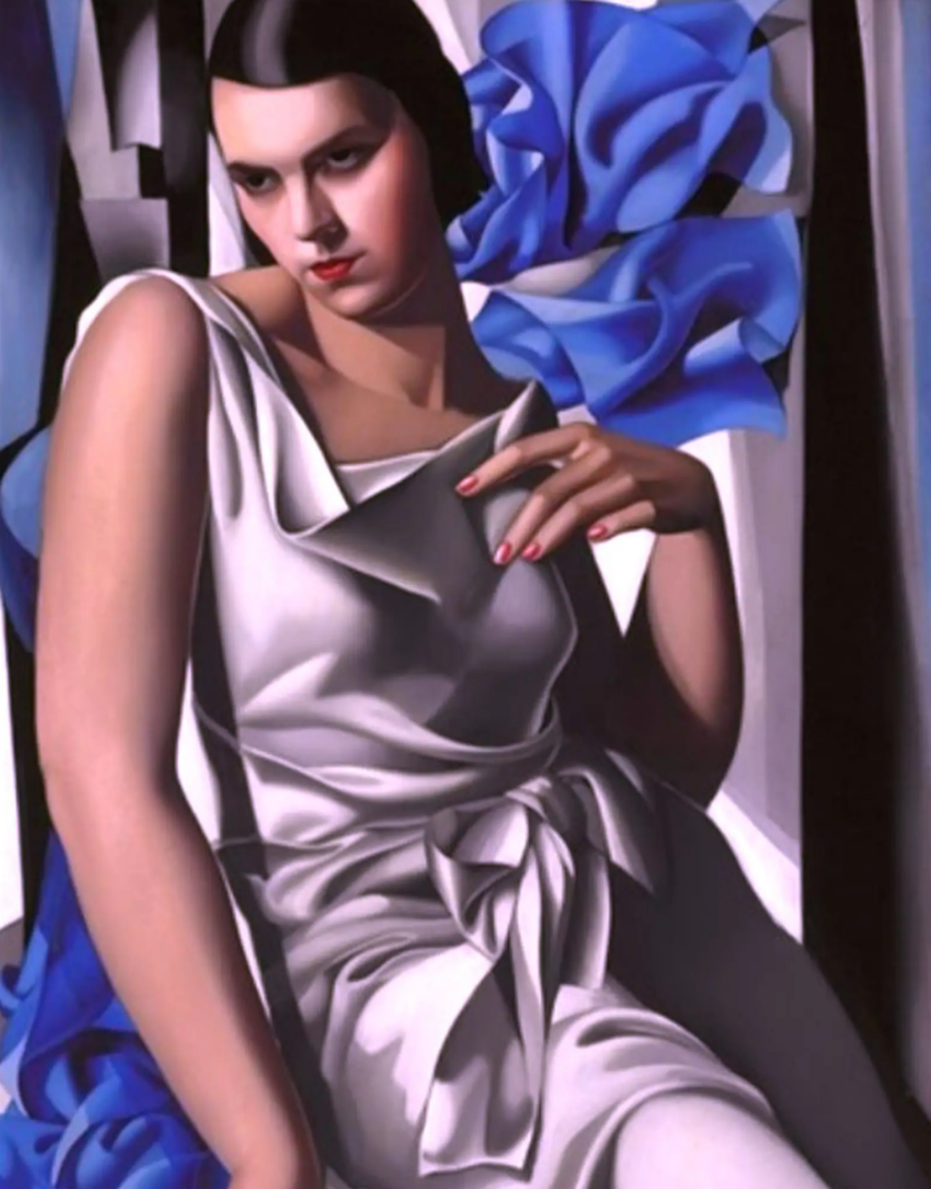 Portrait de Madame M by Tamara de Lempicka Reproduction