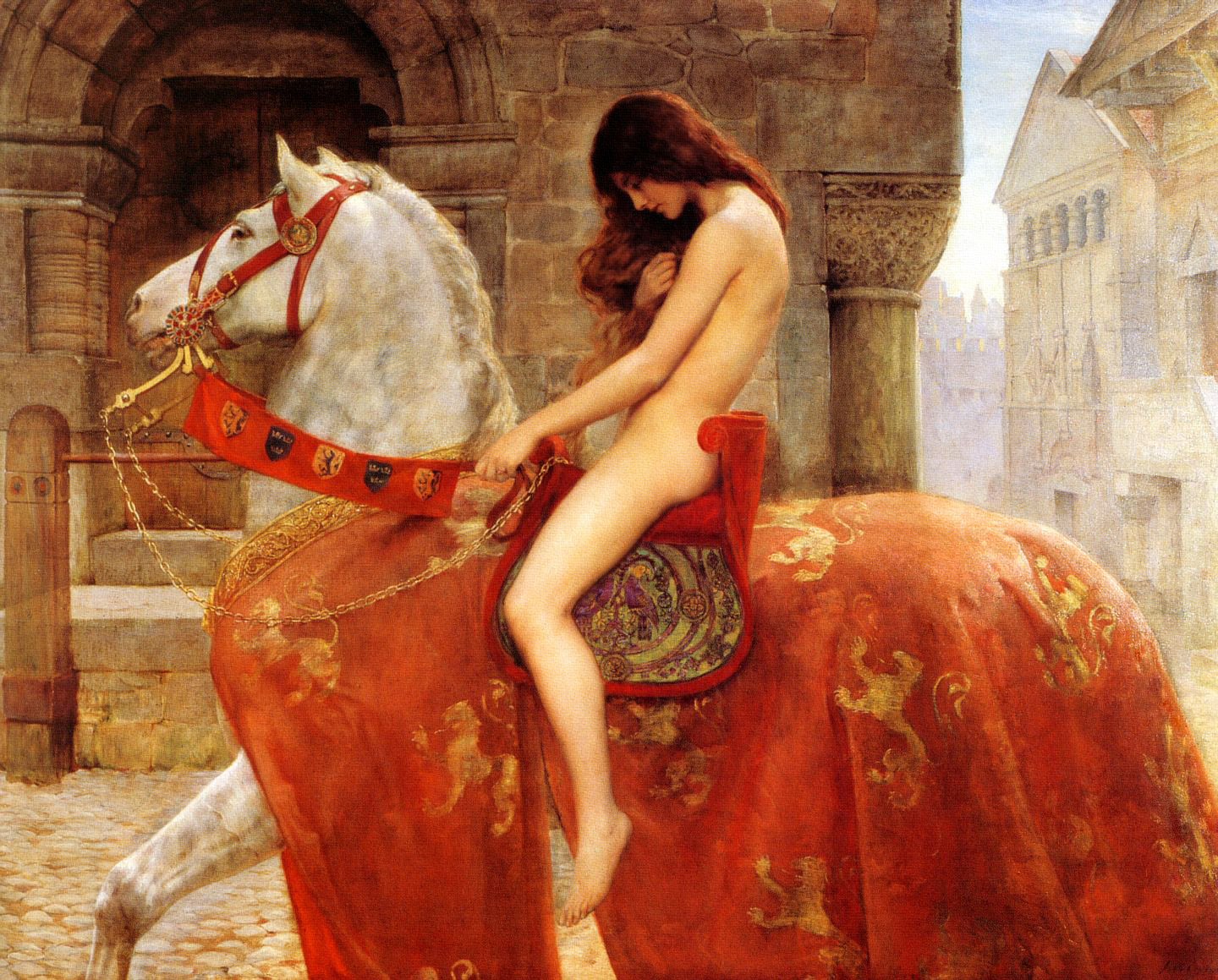 Lady Godiva by John Collier Reproduction