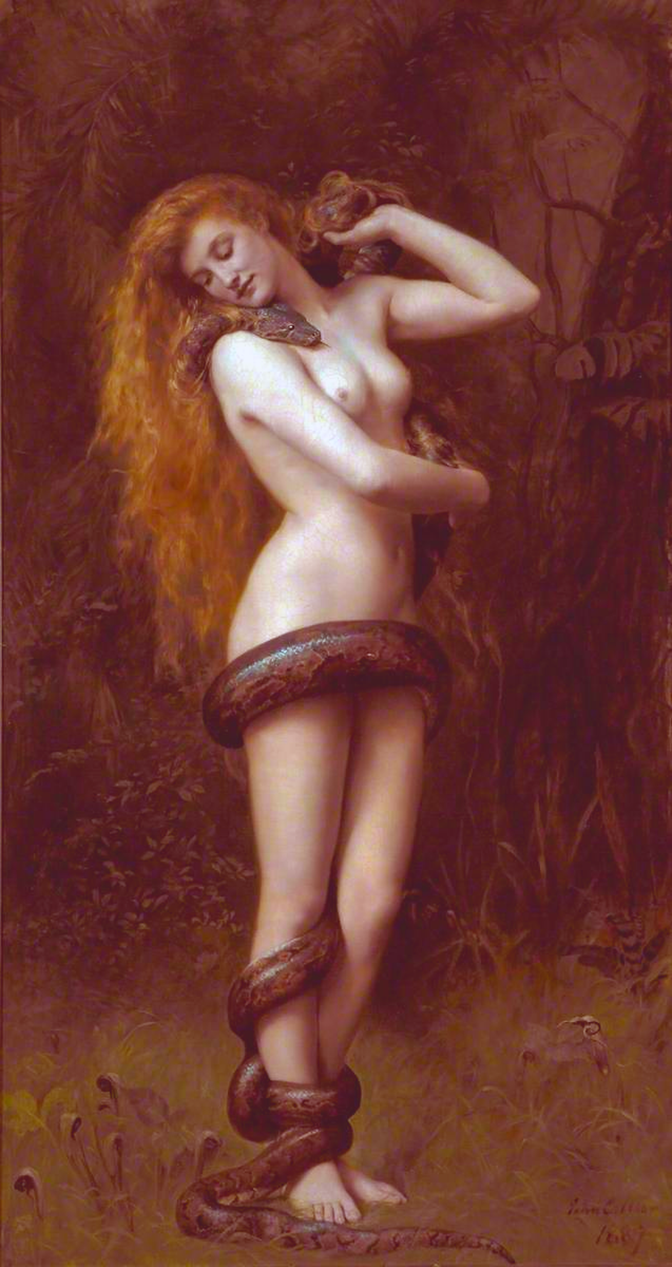 Lilith by John Collier Reproduction