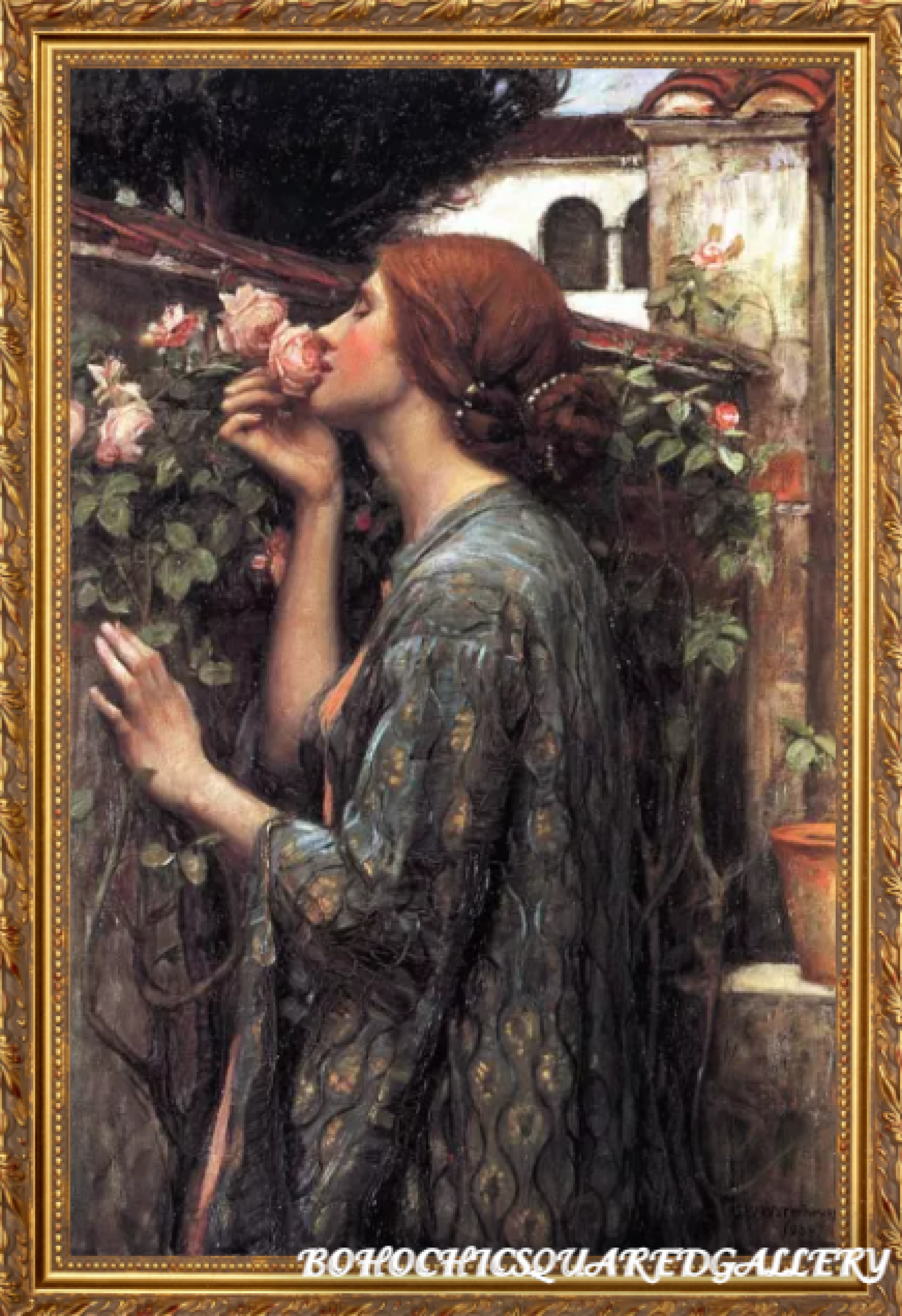 The Soul of the Rose (My Sweet Rose) by John William Waterhouse Reproduction