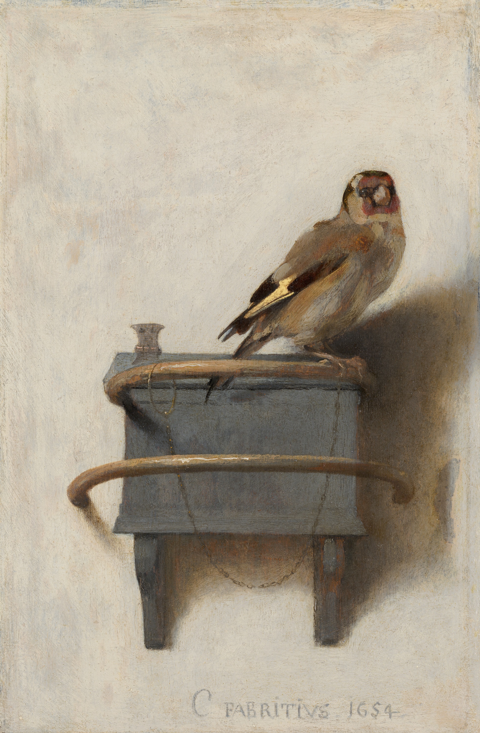The Goldfinch by Carel Fabritius Reproduction
