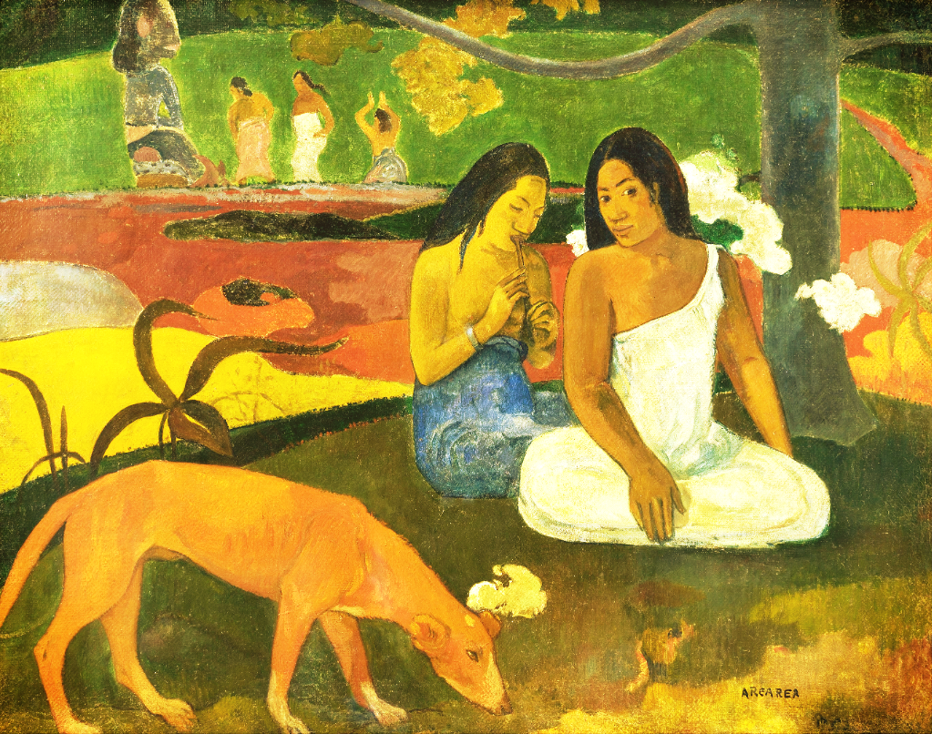 Arearea by Paul Gauguin Reproduction