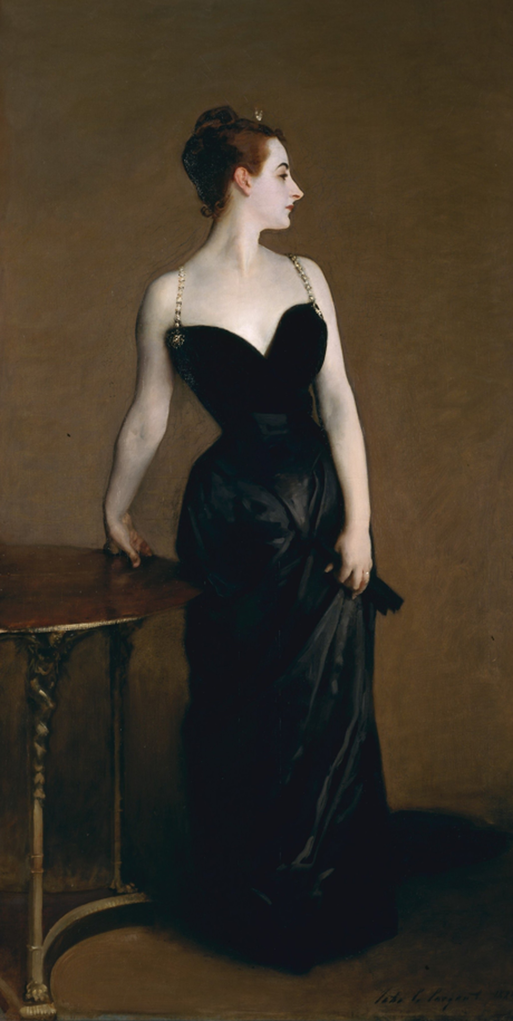 Portrait of Madame X (Madame Pierre Gautreau) by John Singer Sargent Reproduction