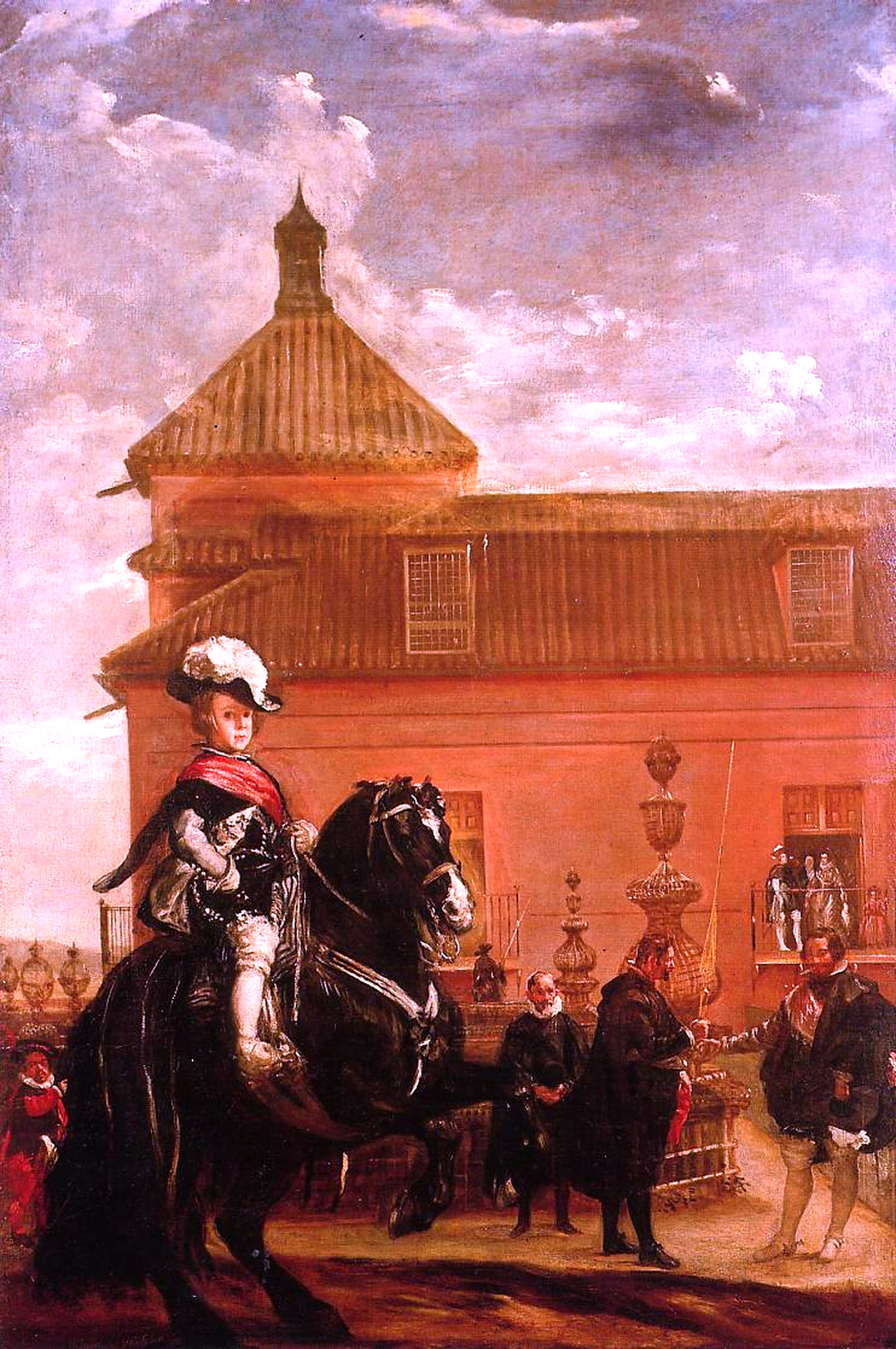 Prince Baltasar Carlos in the Riding School by Diego Velázquez Reproduction