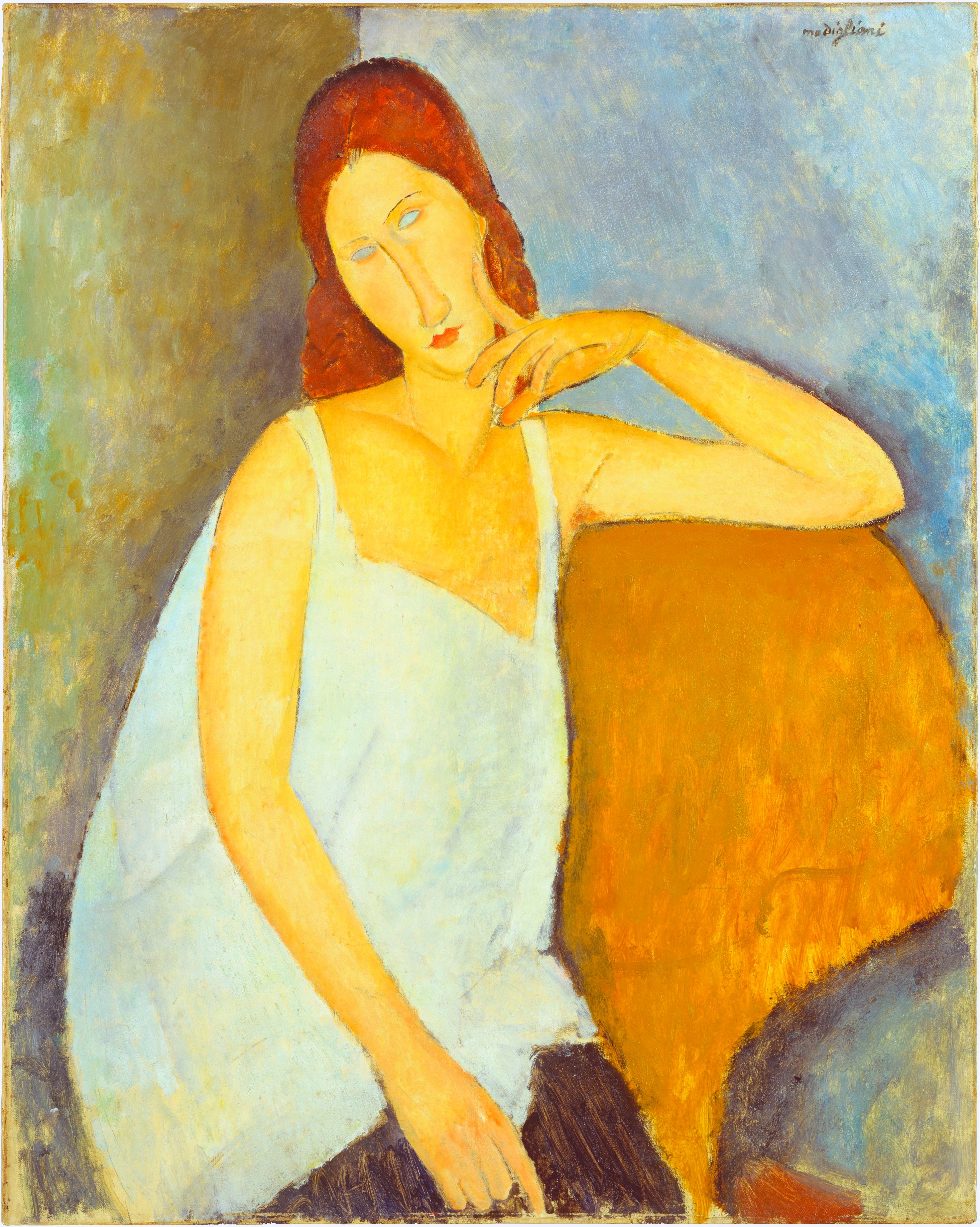 Jeanne Hébuterne by Amedeo Modigliani Reproduction
