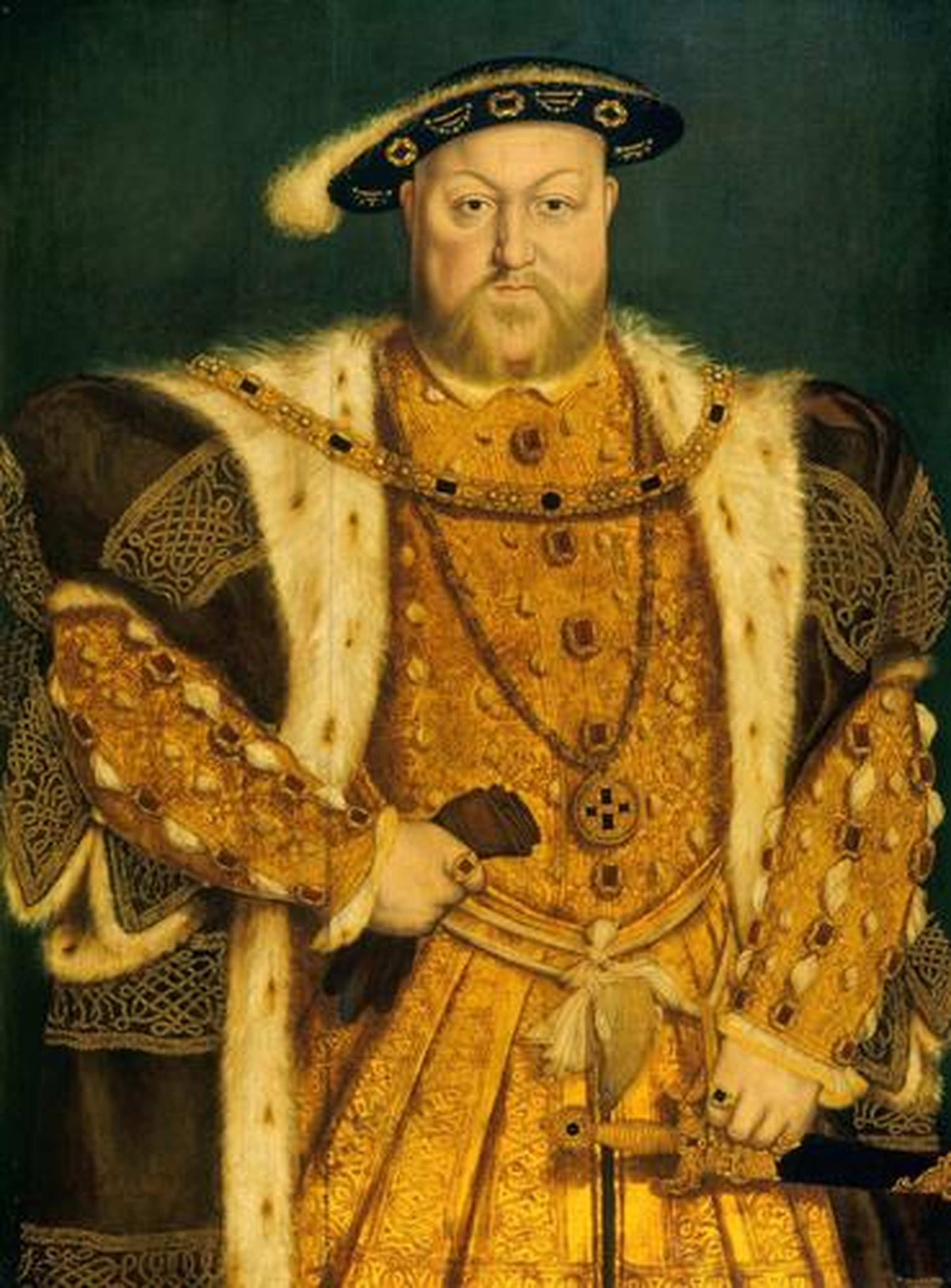 Portrait of Henry VIII by Hans Holbein the Younger Reproduction