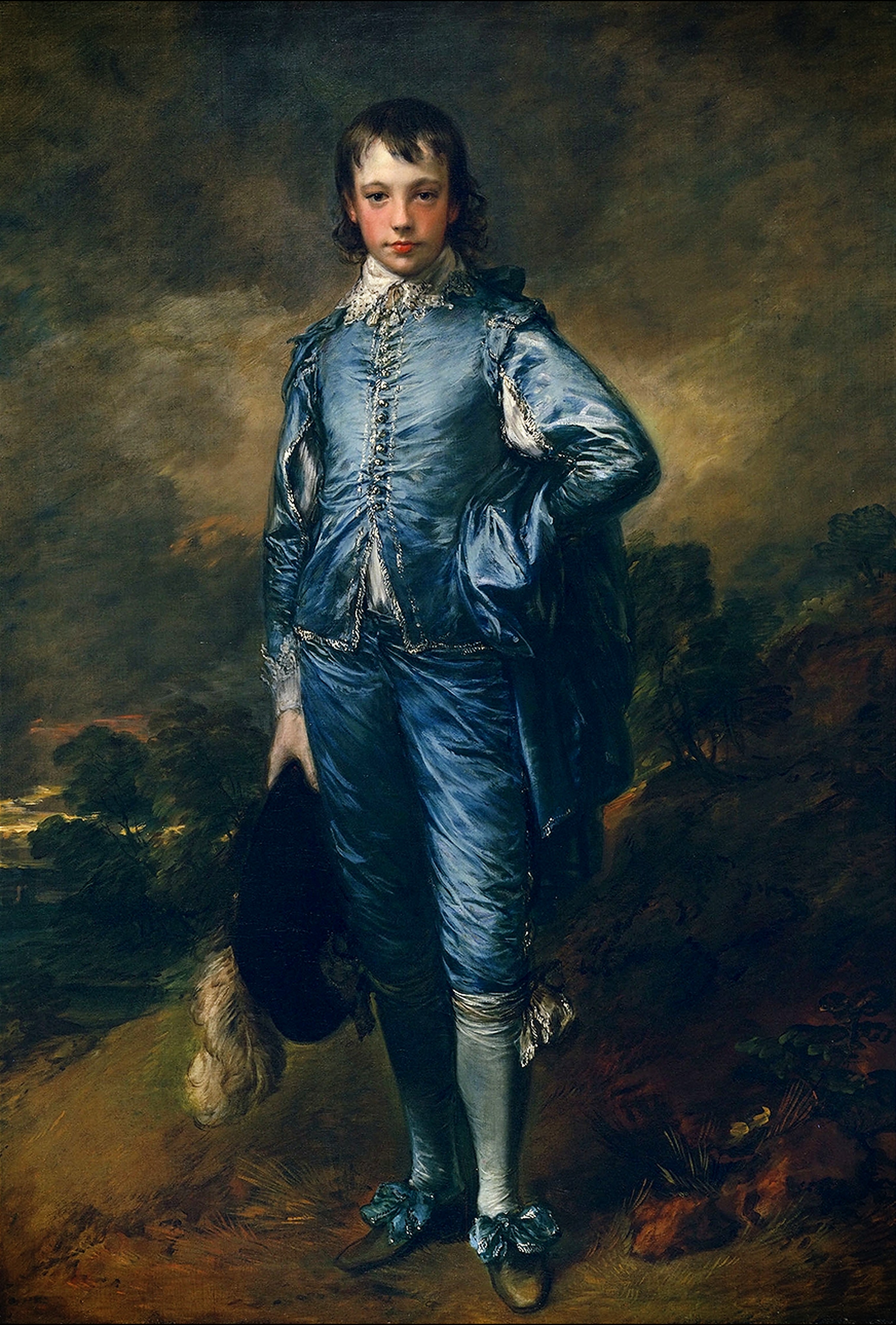 The Blue Boy by Thomas Gainsborough Reproduction