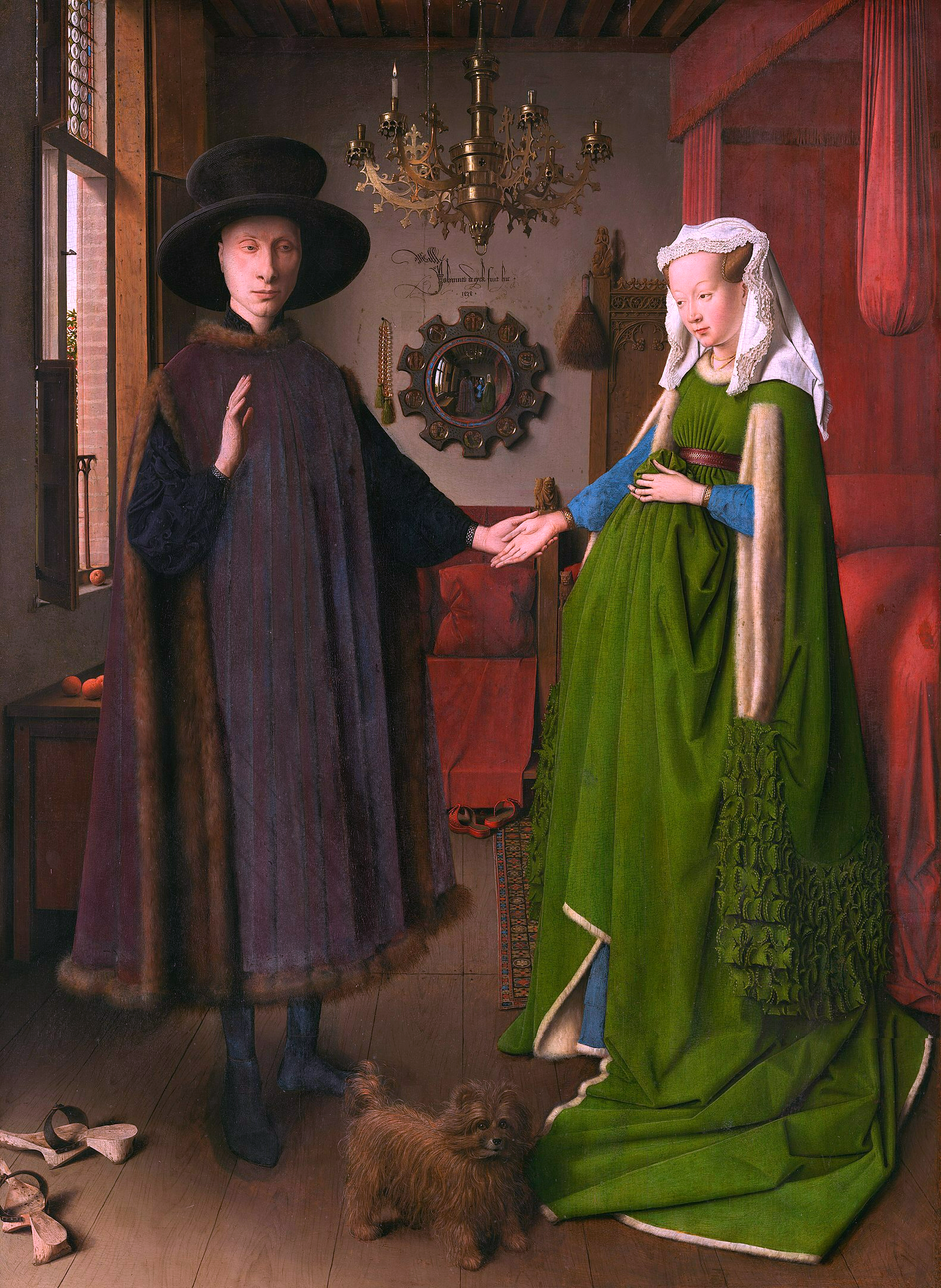The Arnolfini Portrait by Jan van Eyck Reproduction