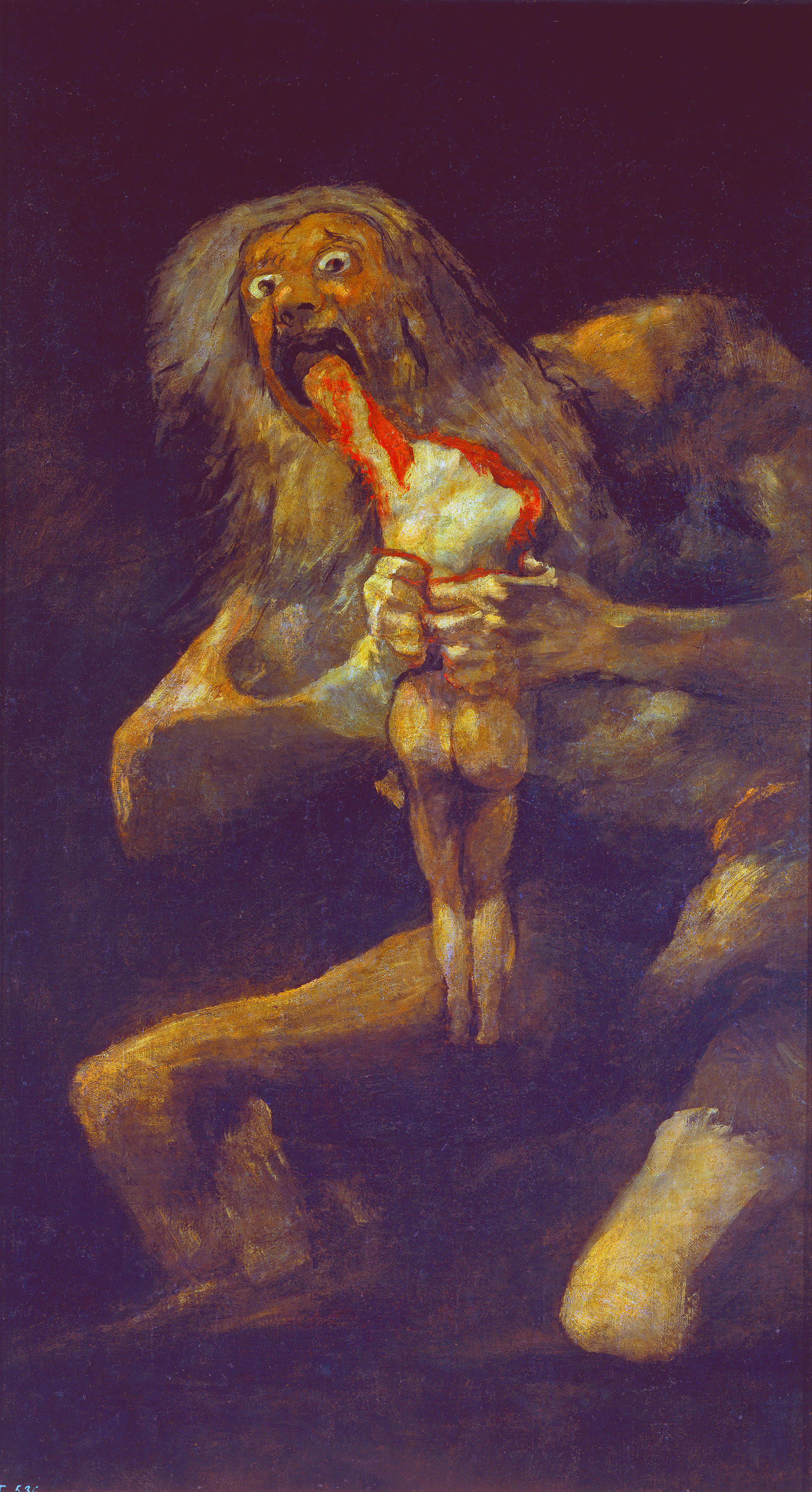 Saturn Devouring His Son by Francisco Goya Reproduction