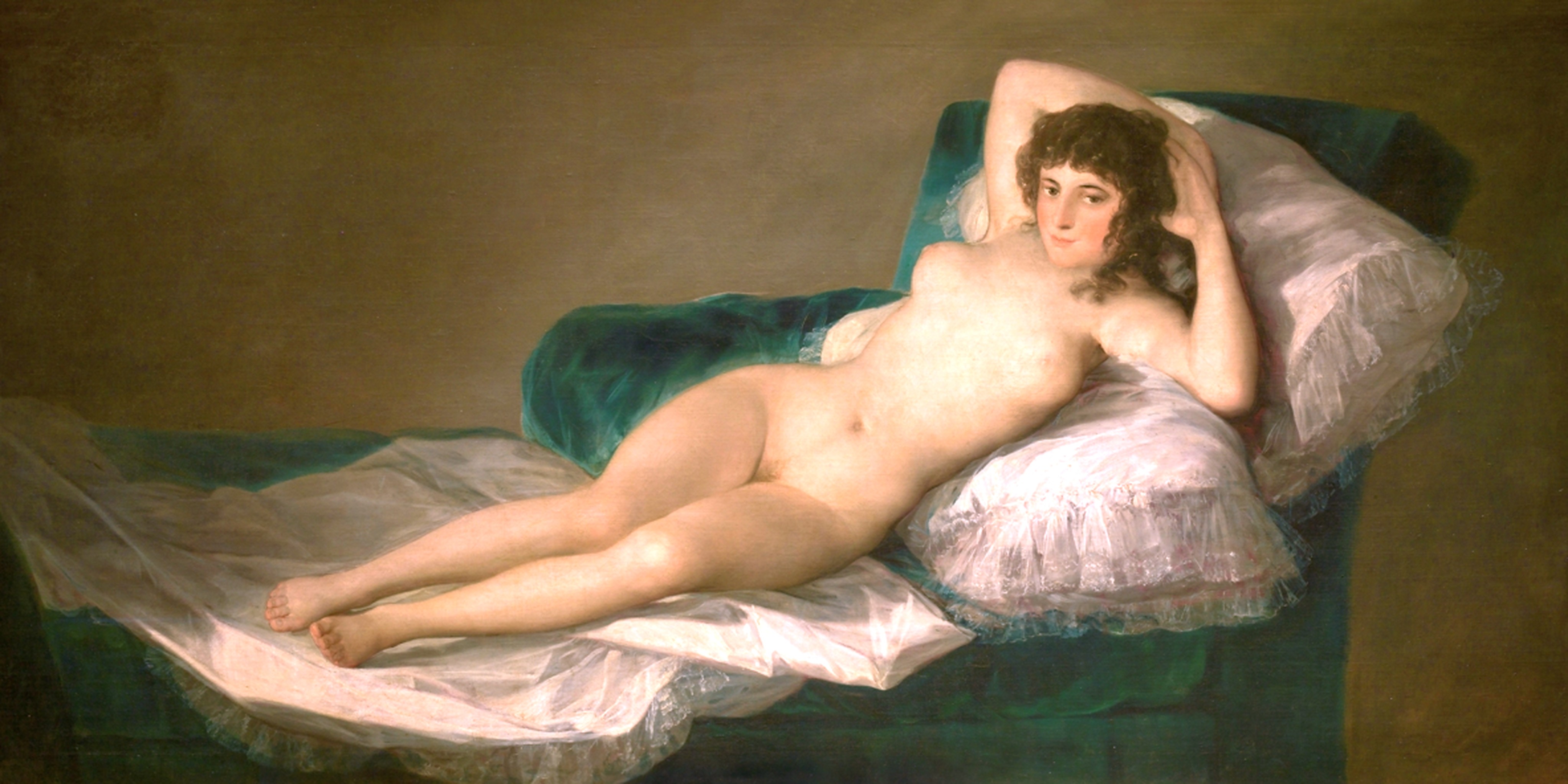 The Naked Maja by Francisco Goya Reproduction