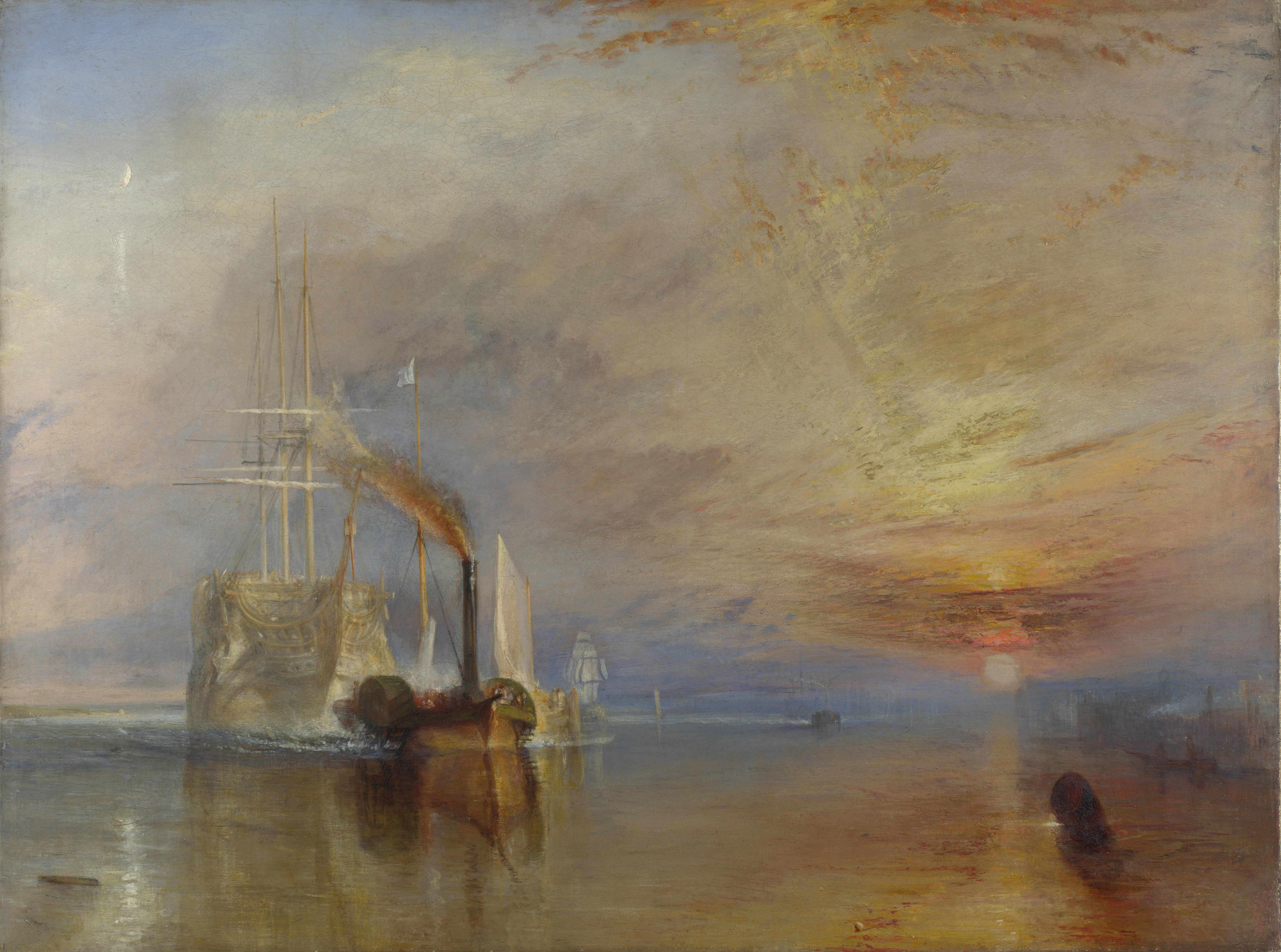 The Fighting Temeraire by Joseph Mallord William Turner reproduction