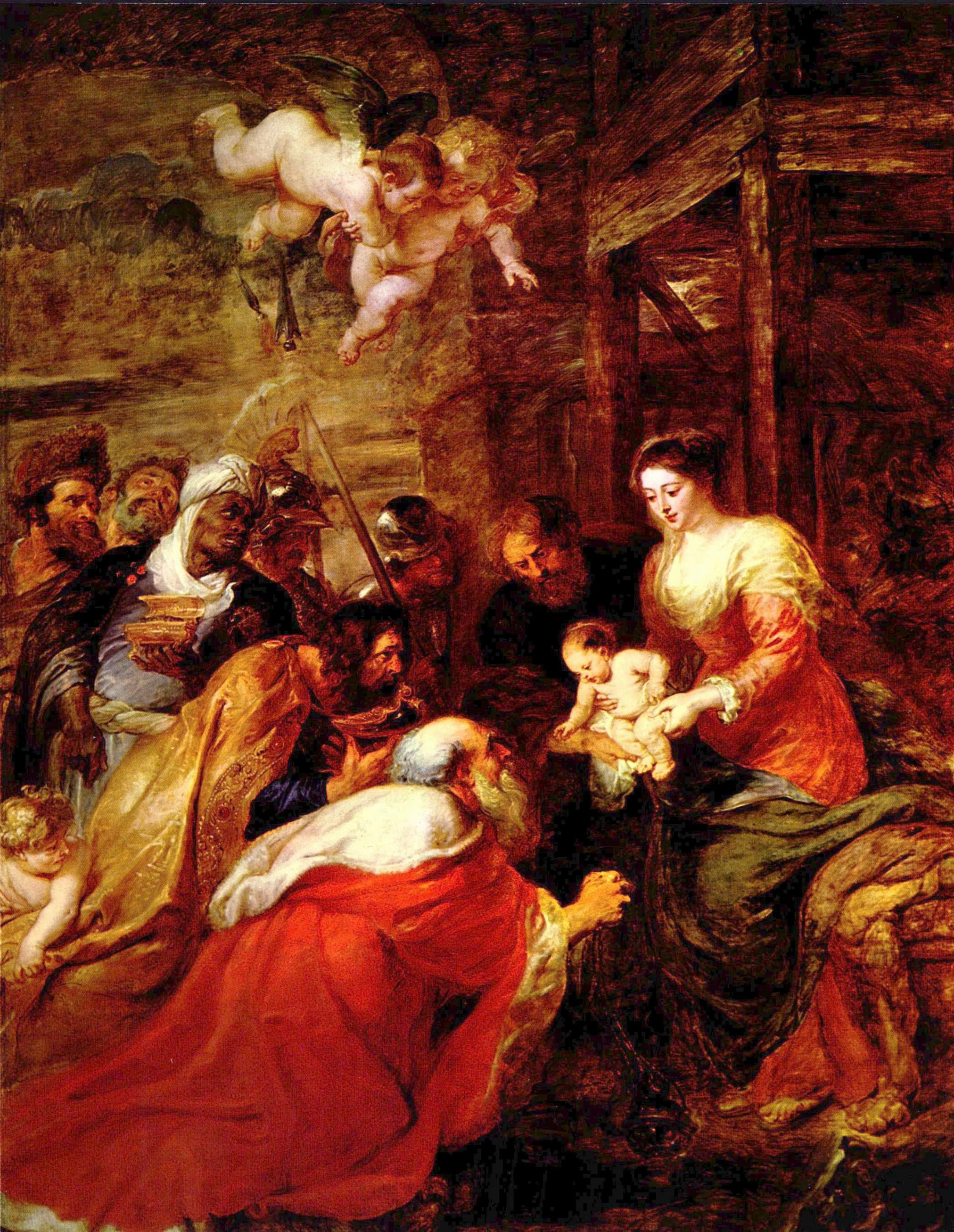 Adoration of the Magi by Peter Paul Rubens Reproduction