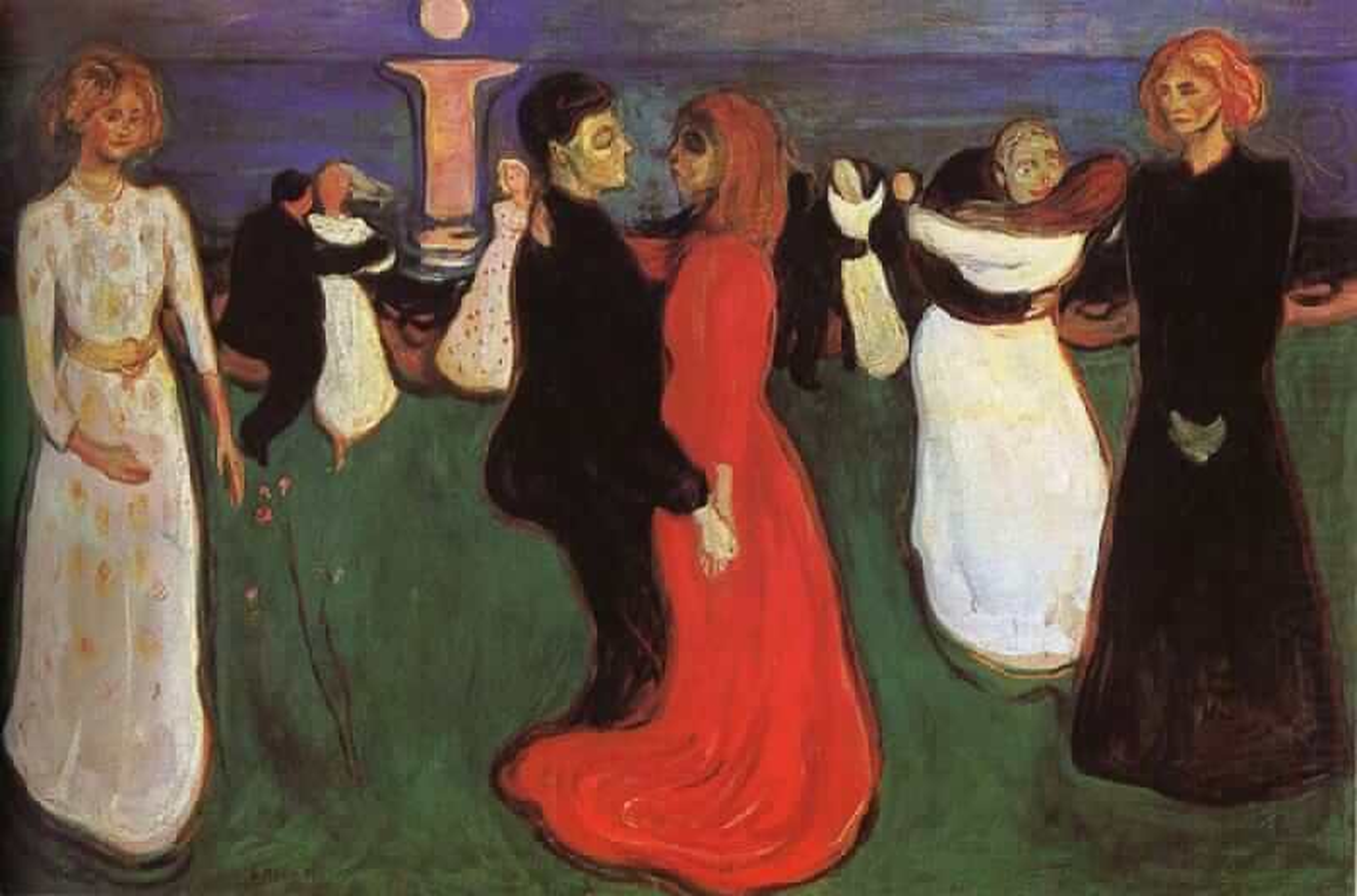 The Dance of Life by Edvard Munch Reproduction