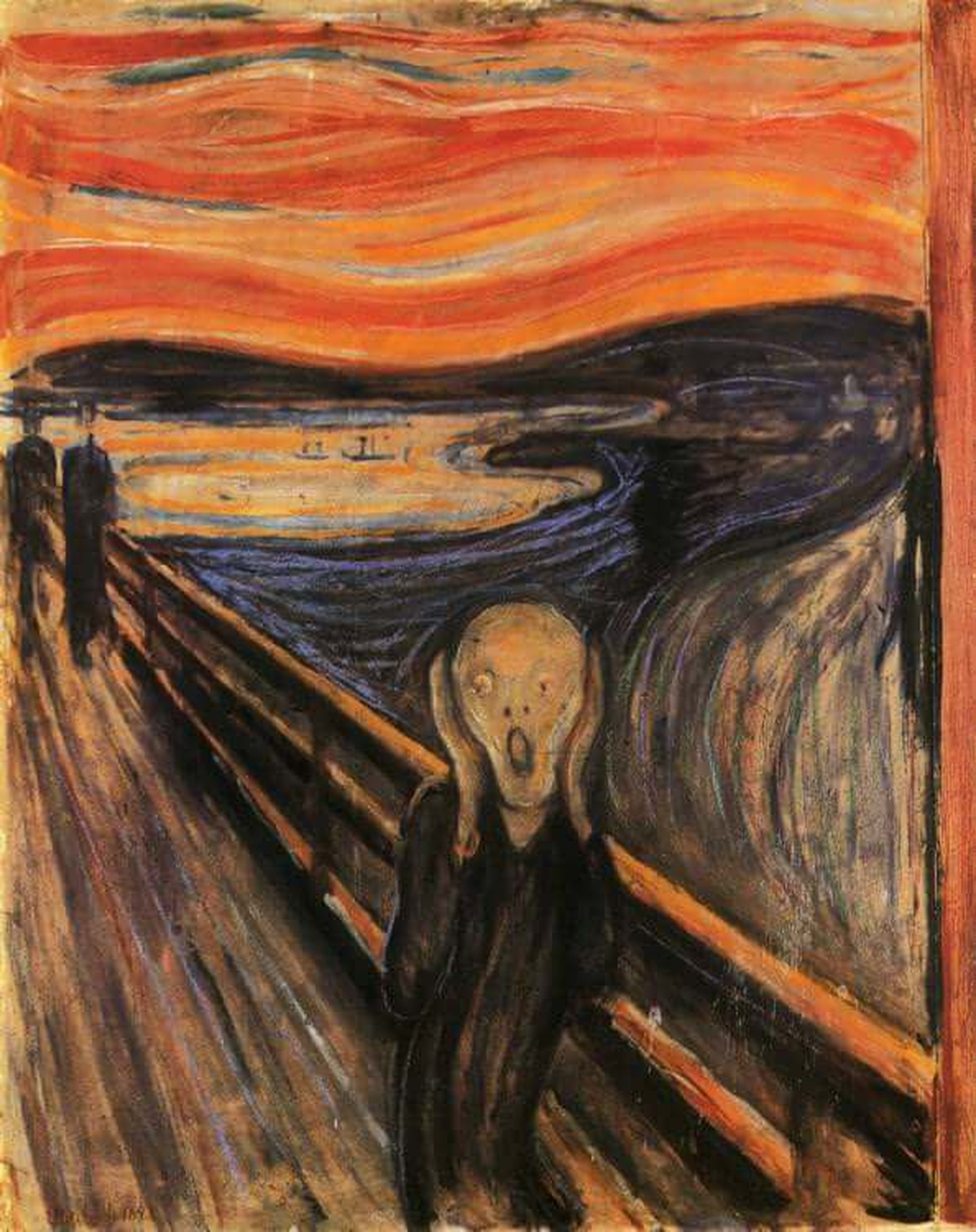 The Scream by Edvard Munch Reproduction