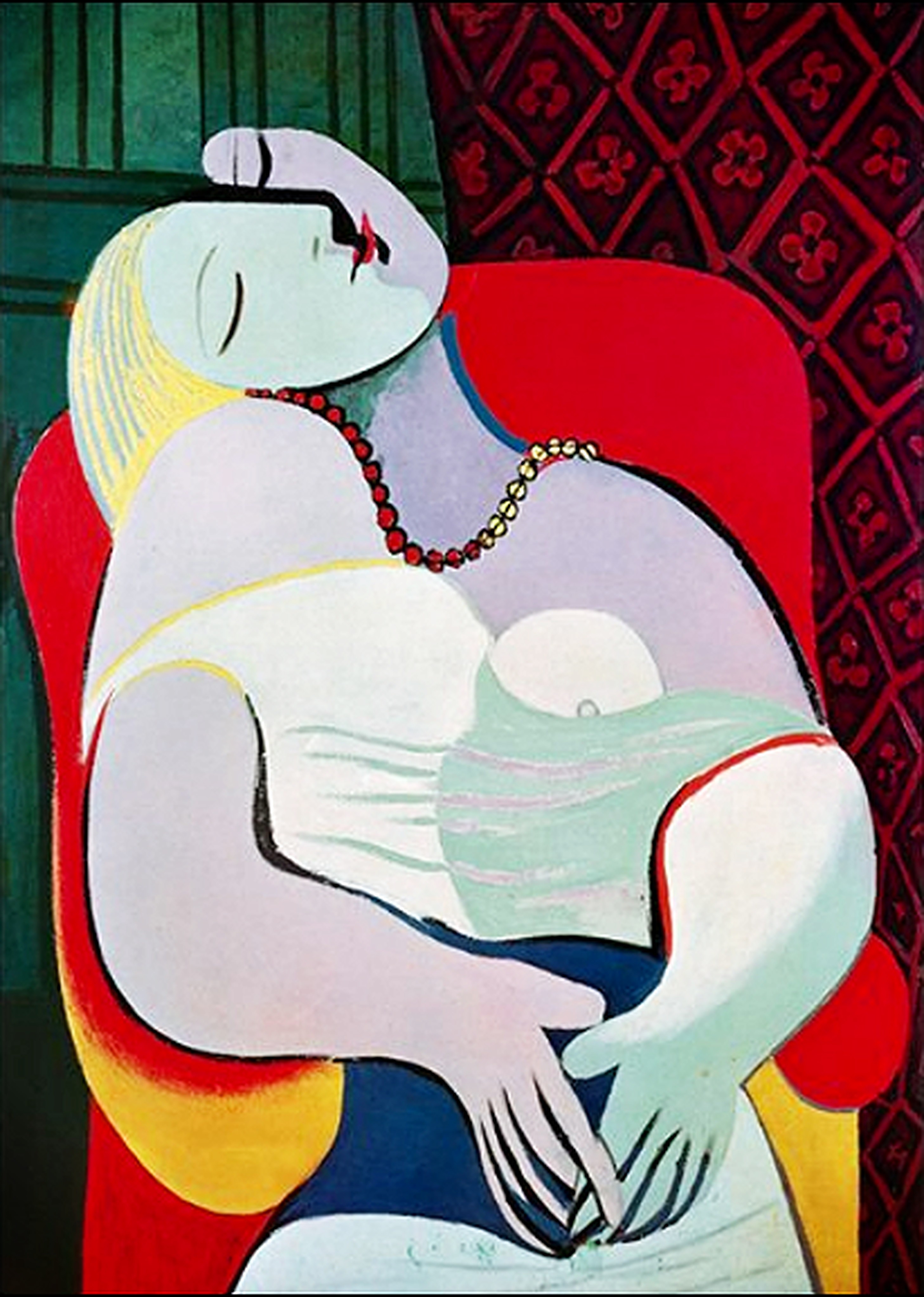 Le Rêve (The Dream) by Pablo Picasso Reproduction