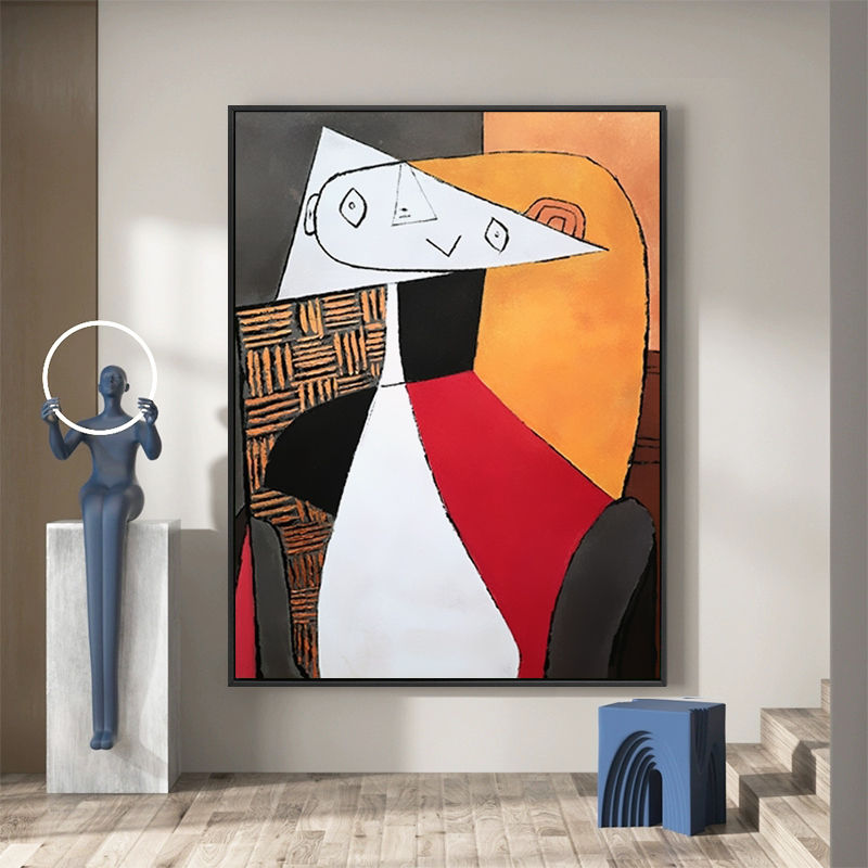 Seated Woman by Pablo Picasso Reproduction