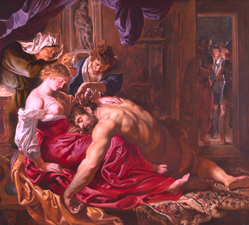 Samson and Delilah 1609 by Peter Paul Rubens Reproduction