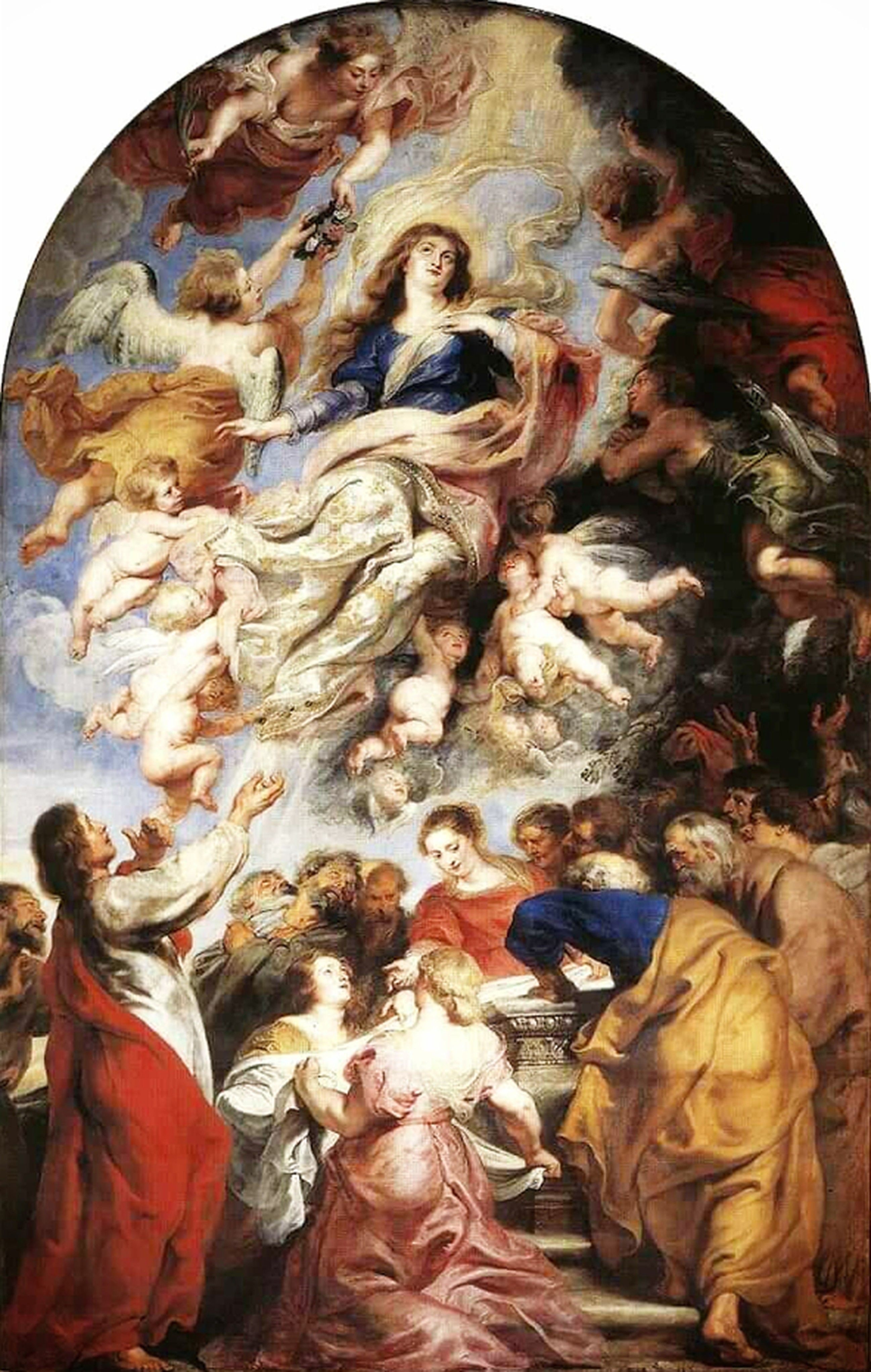 Assumption of the Virgin Mary by Peter Paul Rubens Reproduction