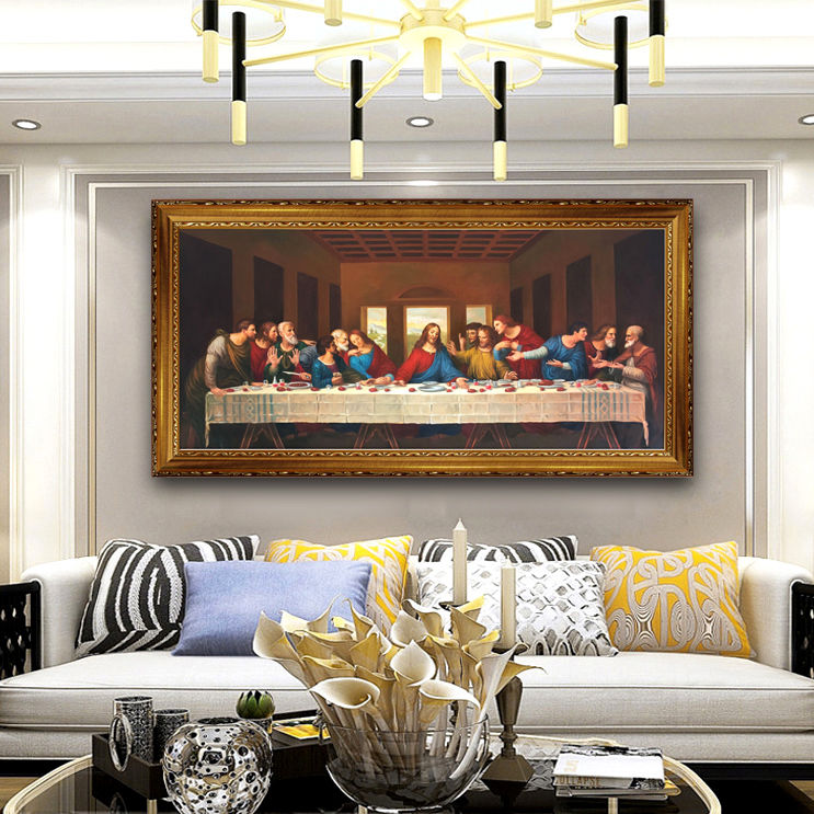 The Last Supper 1495 by Leonardo da Vinci Reproduction