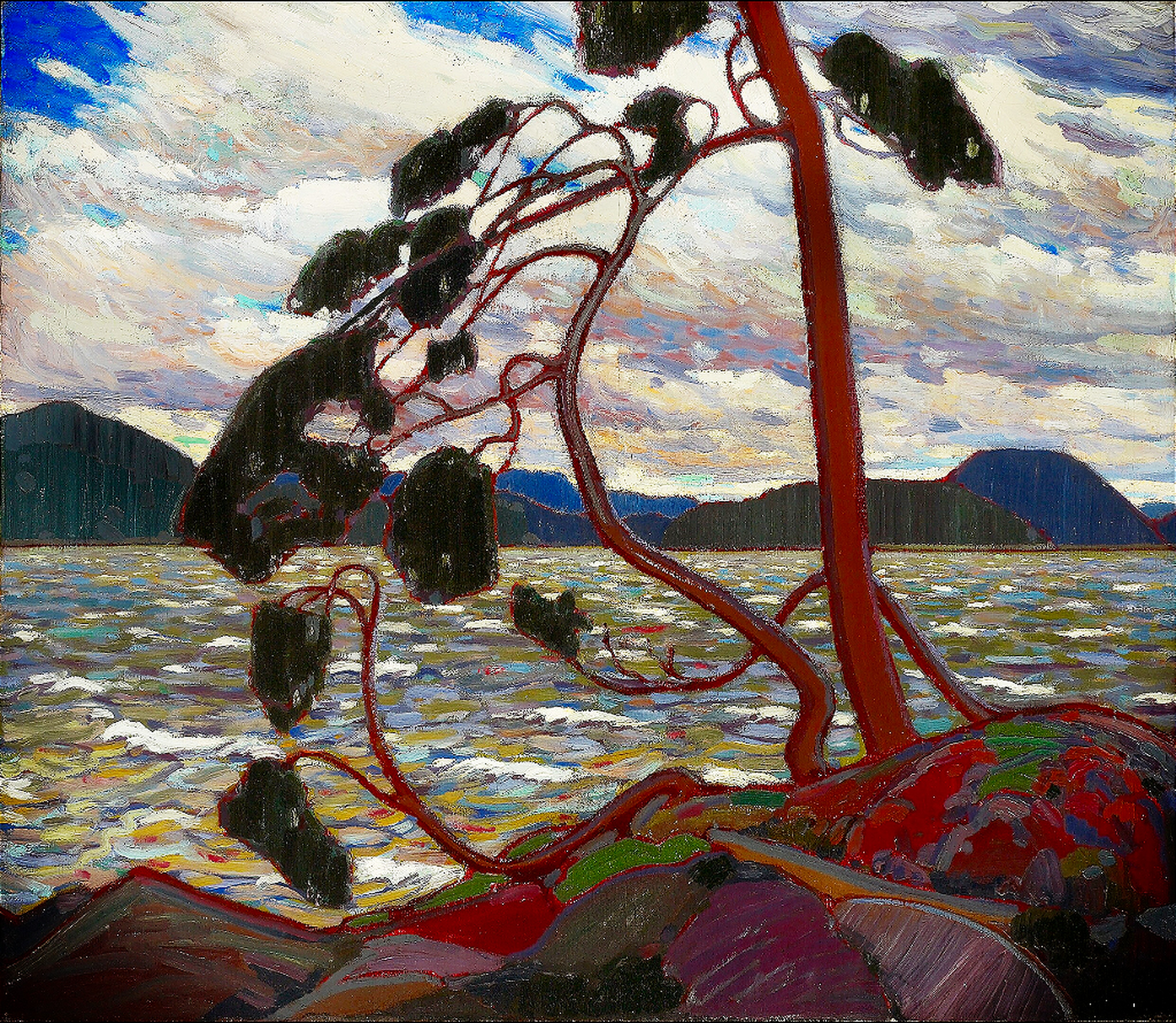 The West Wind 1917 by Tom Thomson Reproduction