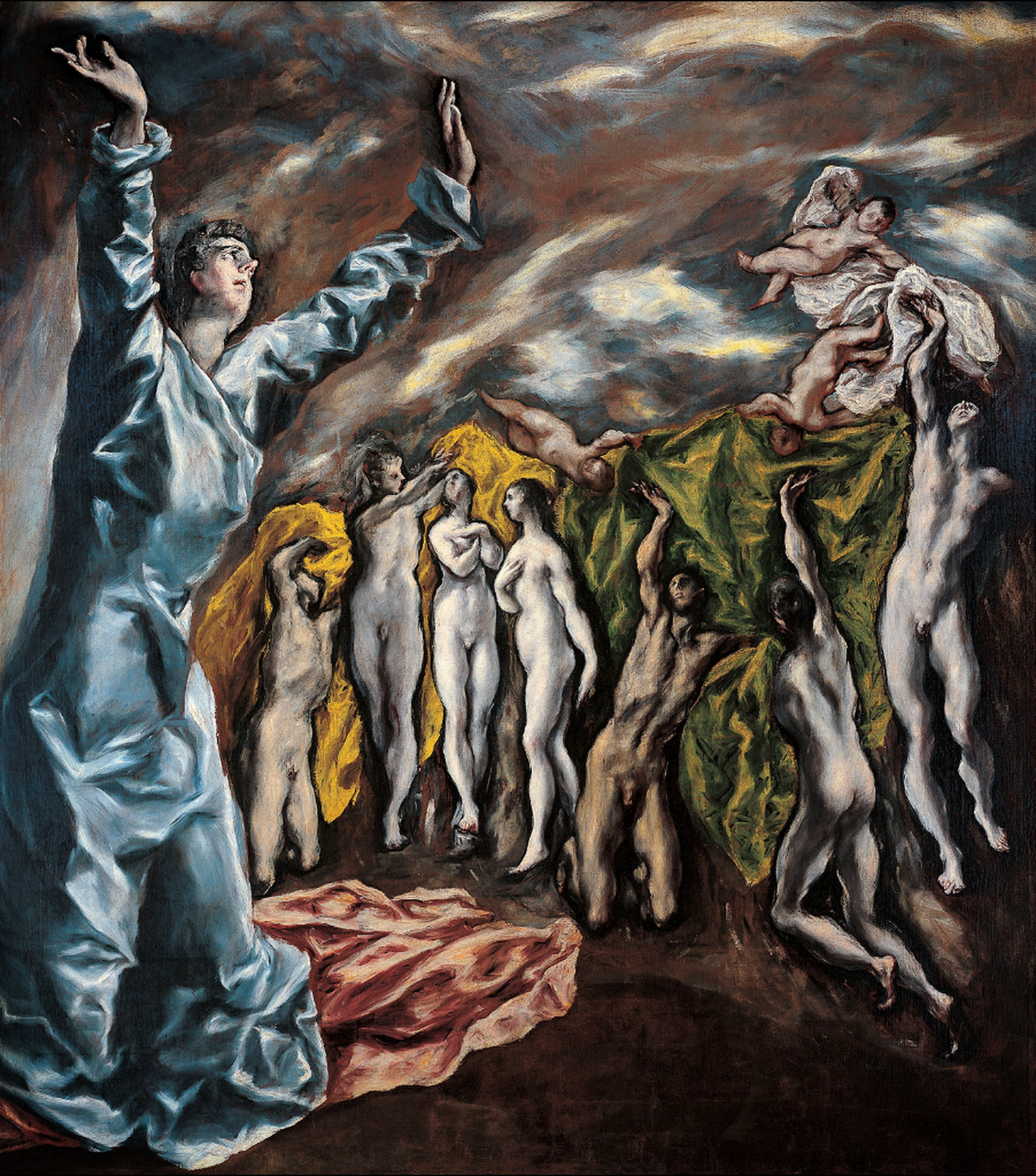 The Vision of Saint John 1608 by El Greco Reproduction
