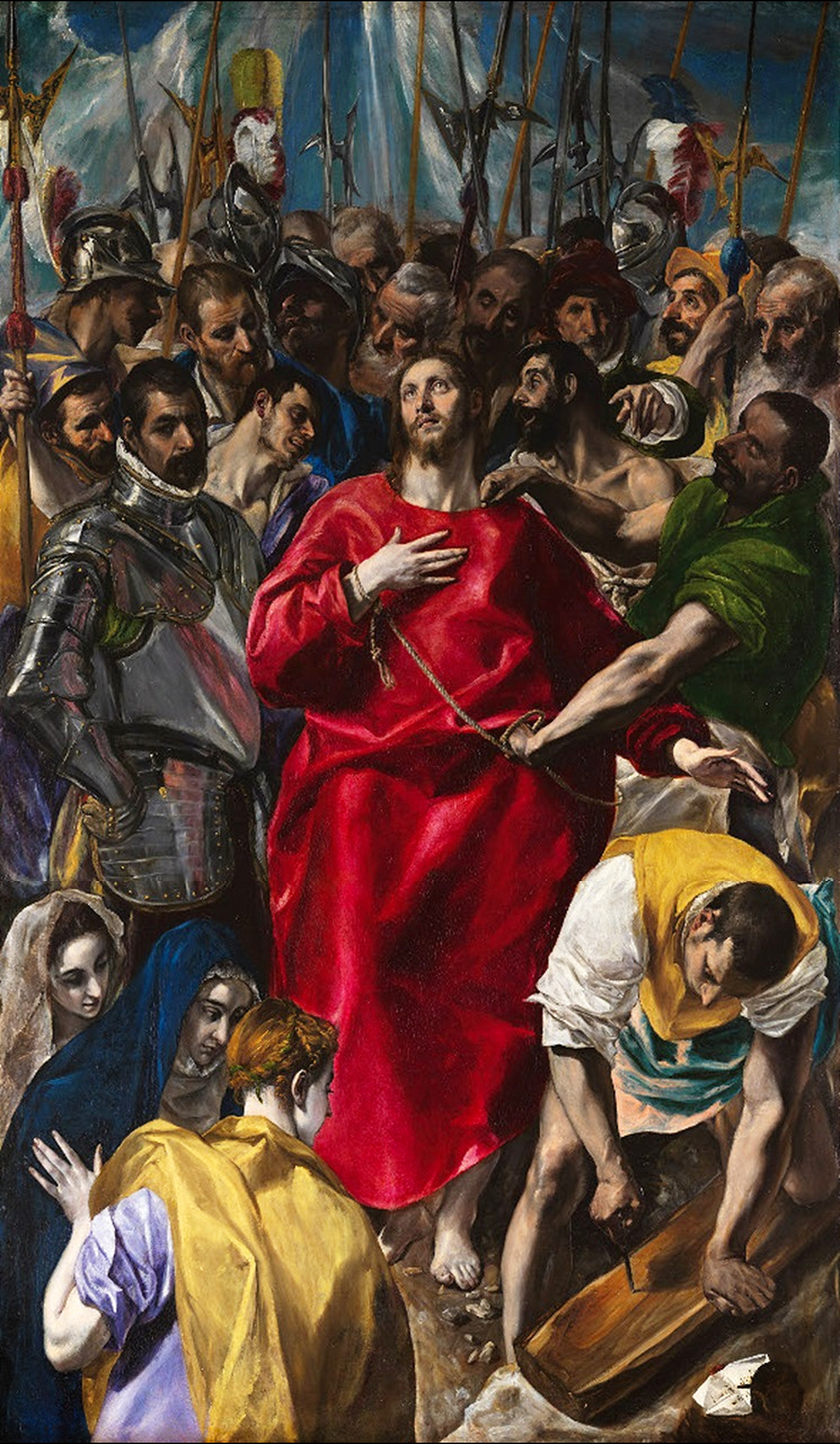 The Disrobing of Christ 1579 by El Greco Reproduction
