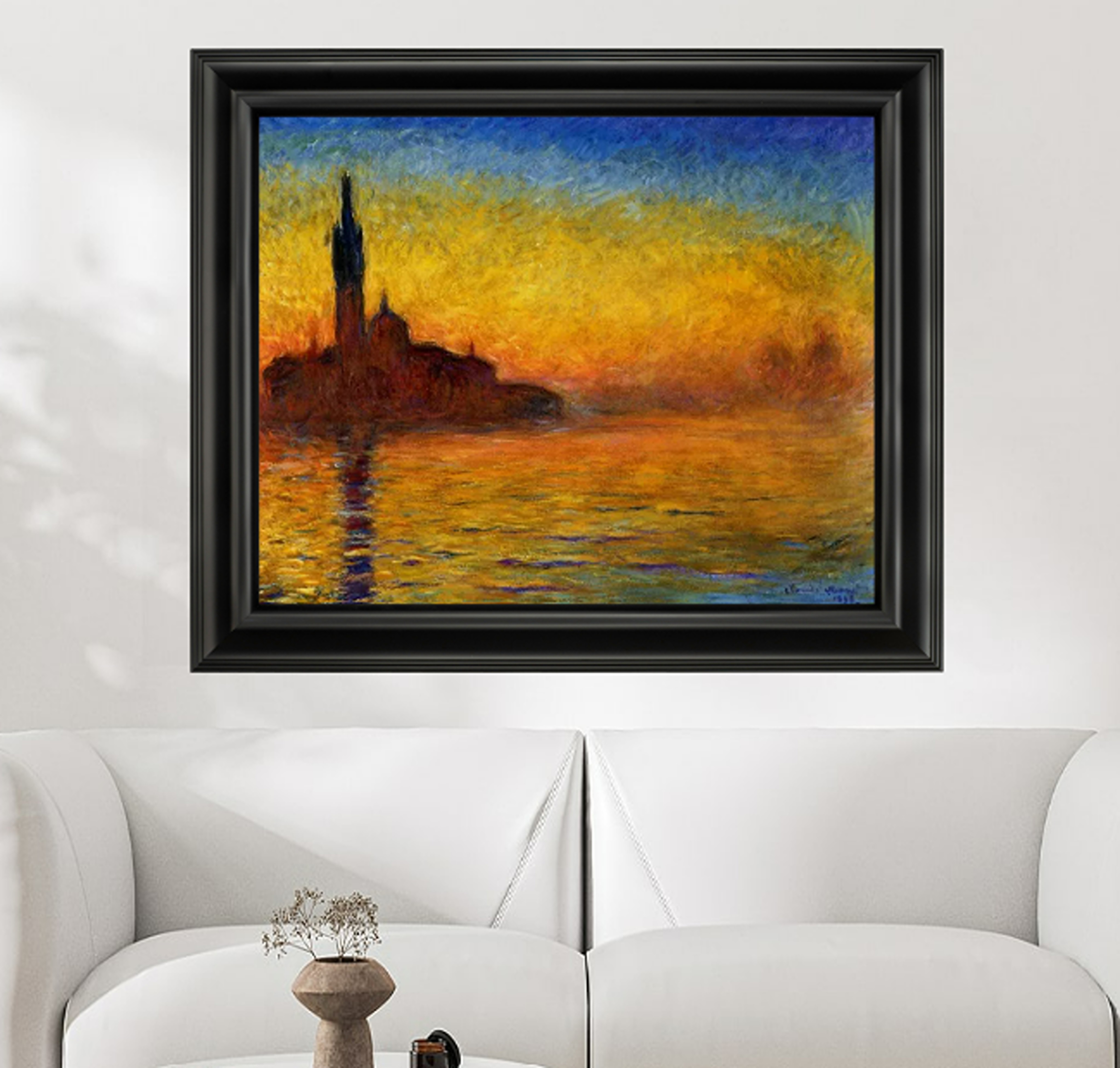 Twilight, Venice by Claude Monet Reproduction
