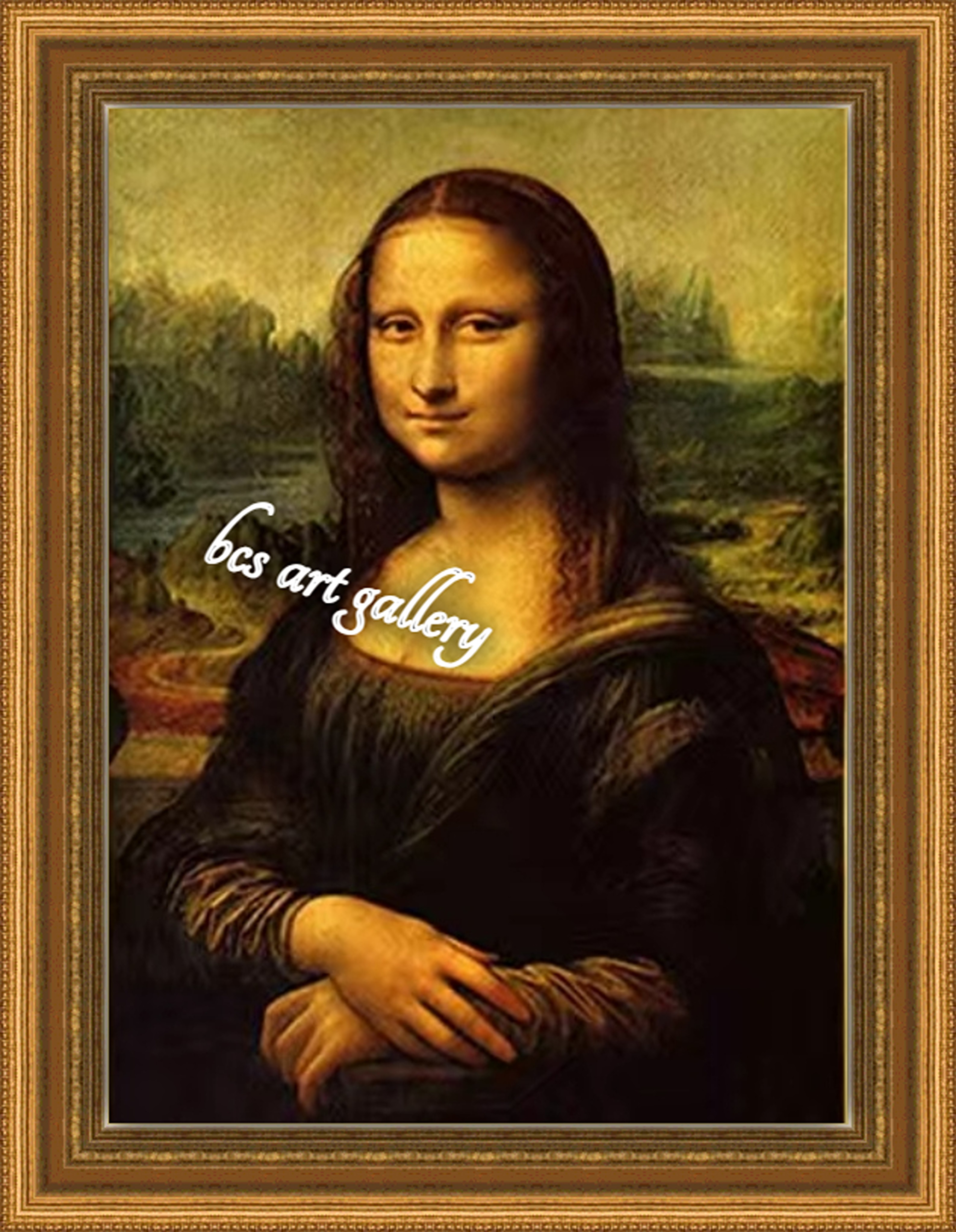 Mona Lisa by Leonardo da Vinci Reproduction