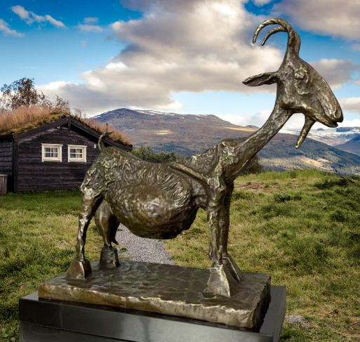 Picasso The She-Goat Sculpture 1950 Goat Bronze Sculpture Abstract Modern Art Statue Home Decor Pablo Picasso MoMA