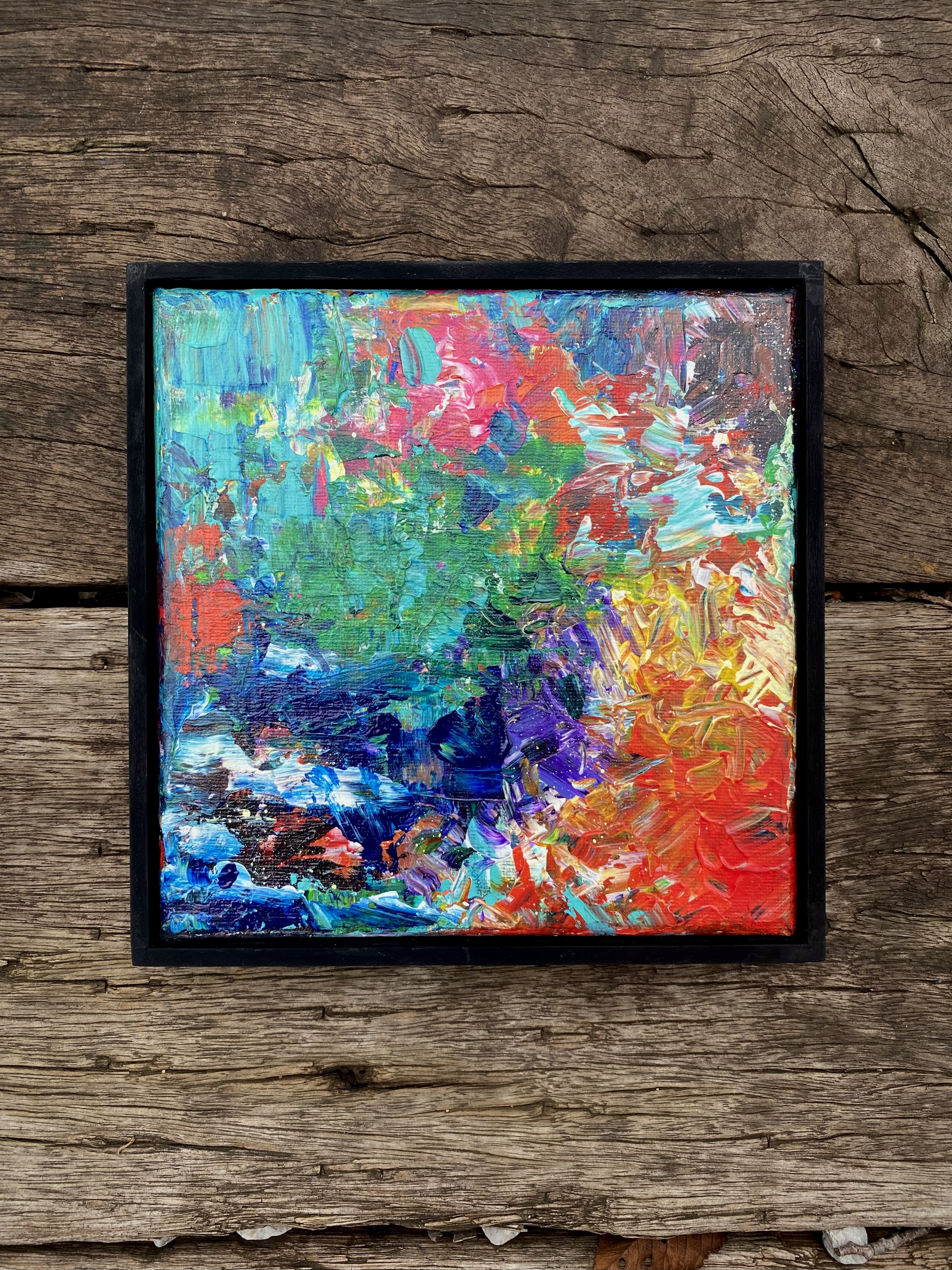 “Self-Love” Original Acrylic Abstract Painting