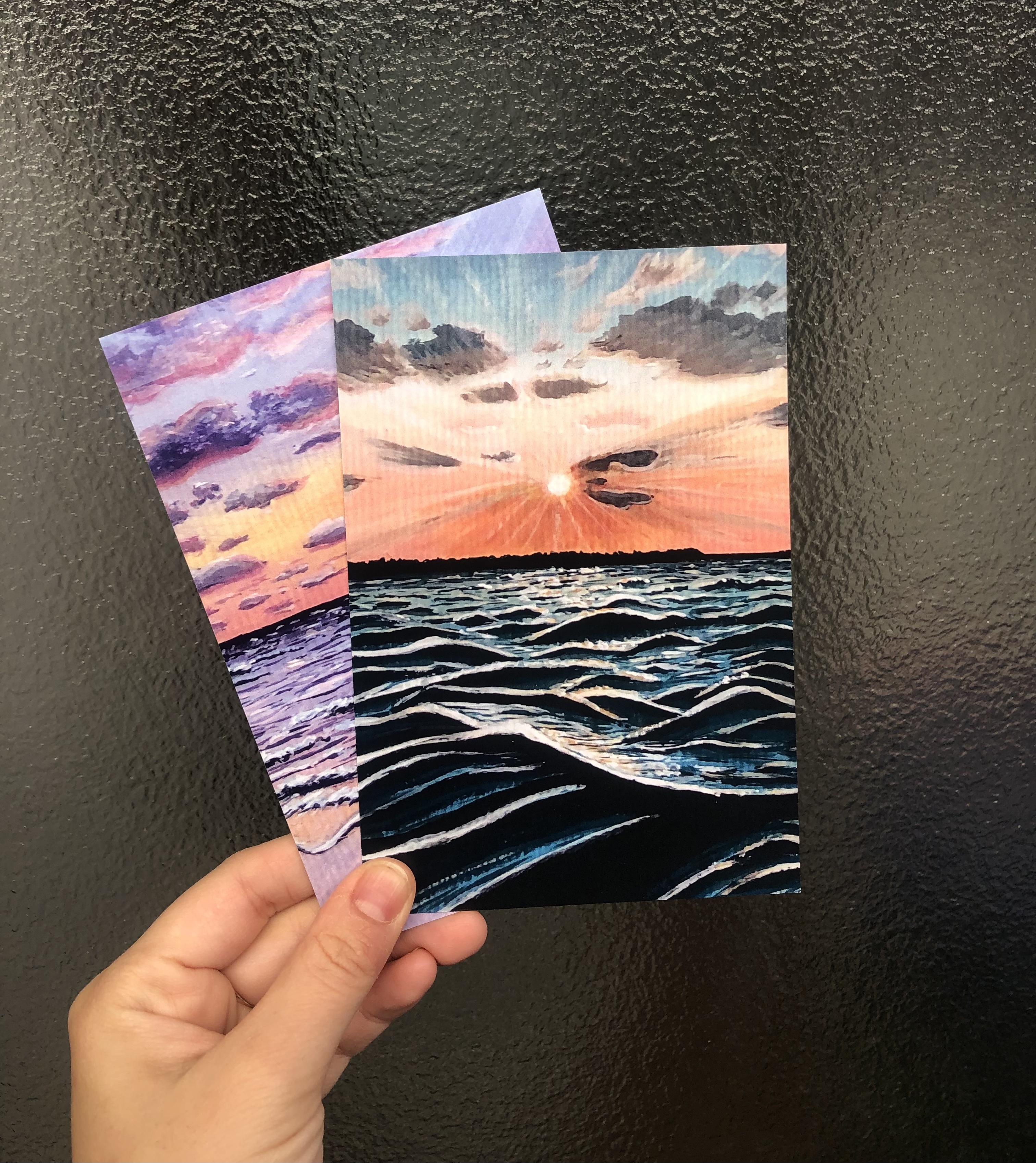 Set of 2 "Pretty Seas " Prints