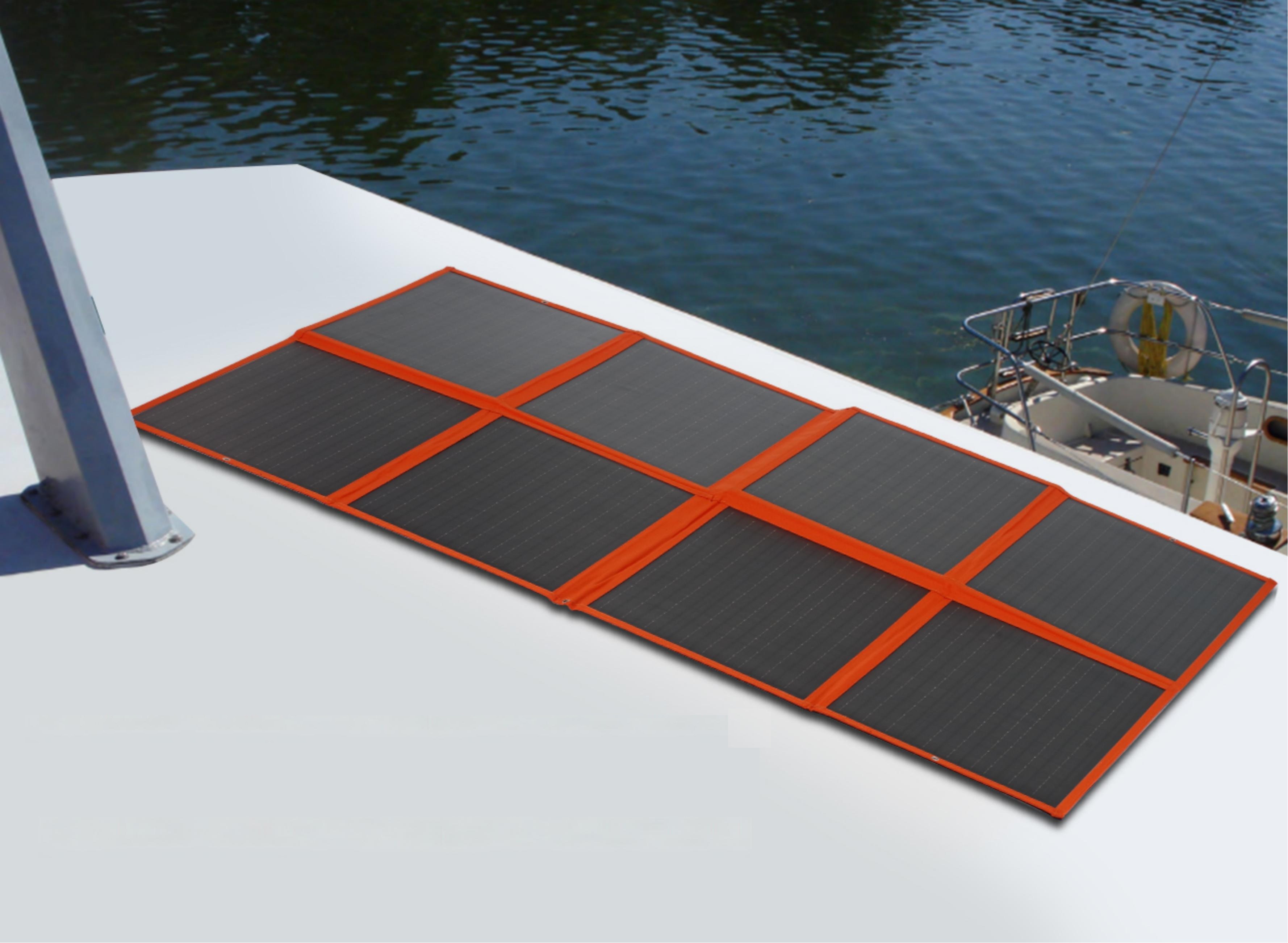 QWolf 120P-B Foldable Portable Solar Panel