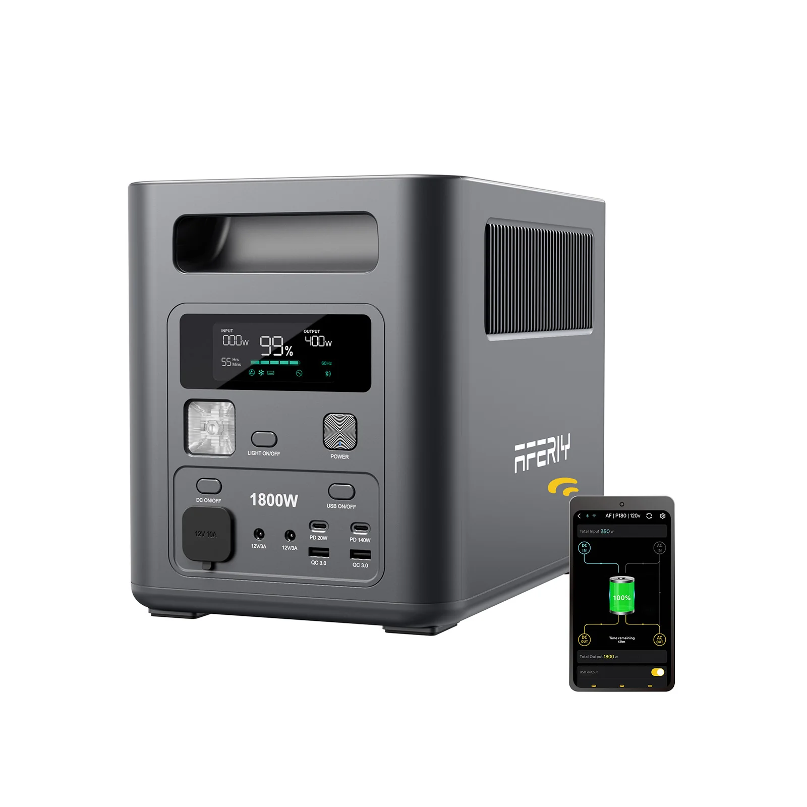 Aferiy P180 Nomad1800 Portable Power Station