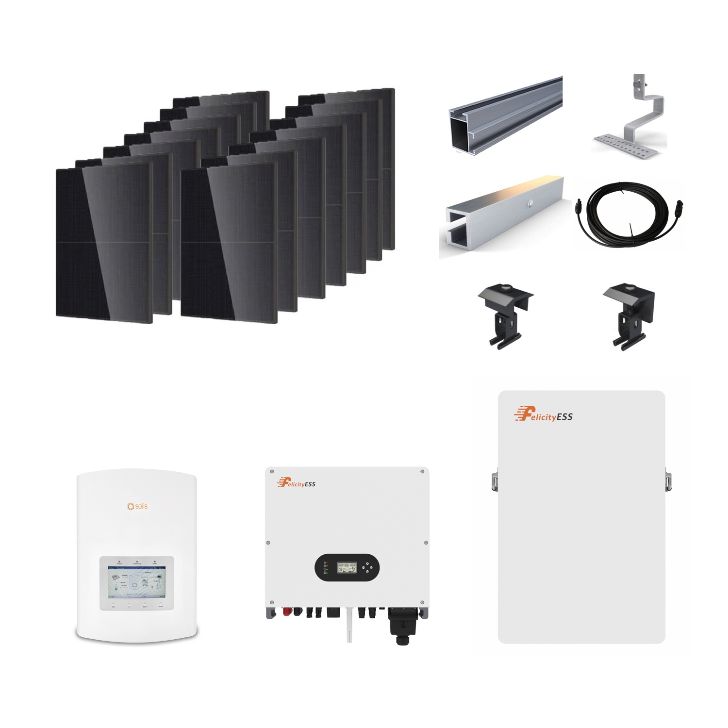 14 Panel Solar DIY Kit